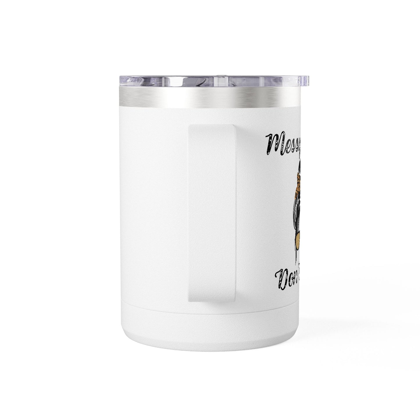 Hair Dresser Gift Messy Hair Coffee Mug Tumbler, 15oz