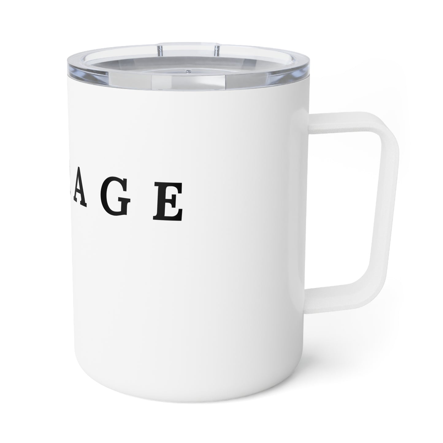 Inspirational Insulated Coffee Mug | Courage Philippians 4:13 | Perfect for Gifts, Motivational, Home Office, Travel, Tea Lovers