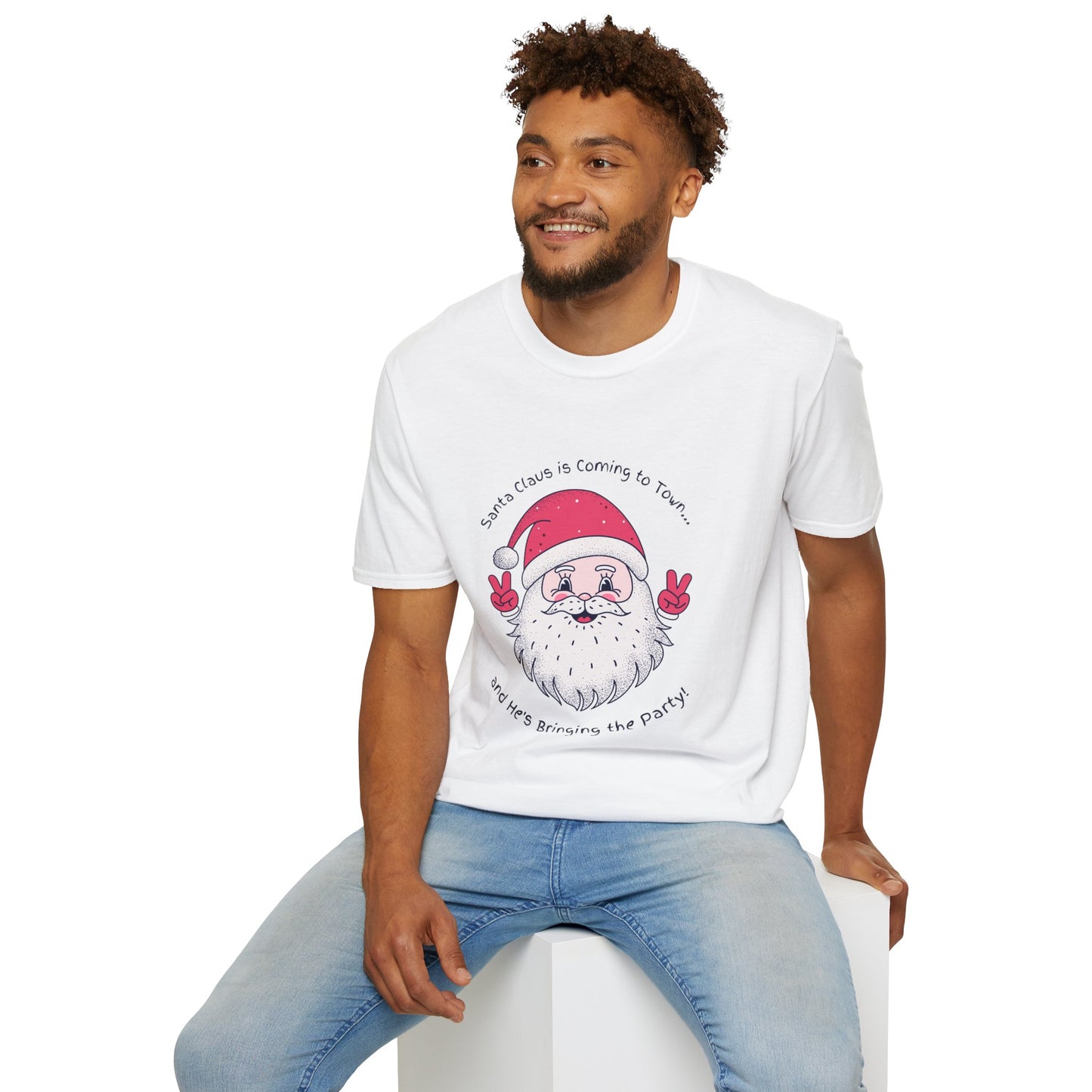 Santa Claus Unisex Soft Style T-Shirt