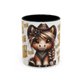Cowgirl Pony Illustration Mug | Yee-Haw Accent Coffee Mug 11oz/15oz