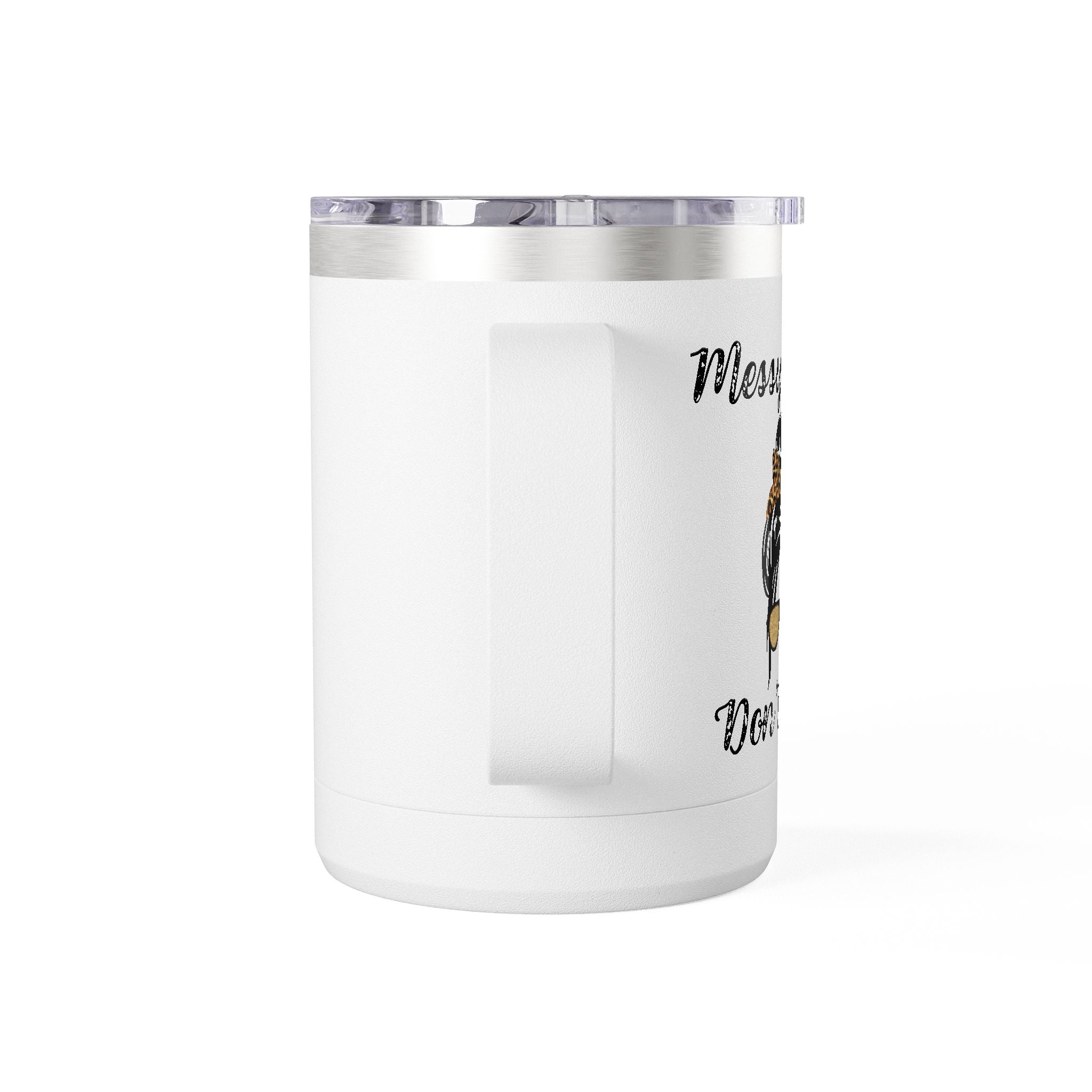 Hair Dresser Gift Messy Hair Coffee Mug Tumbler, 15oz