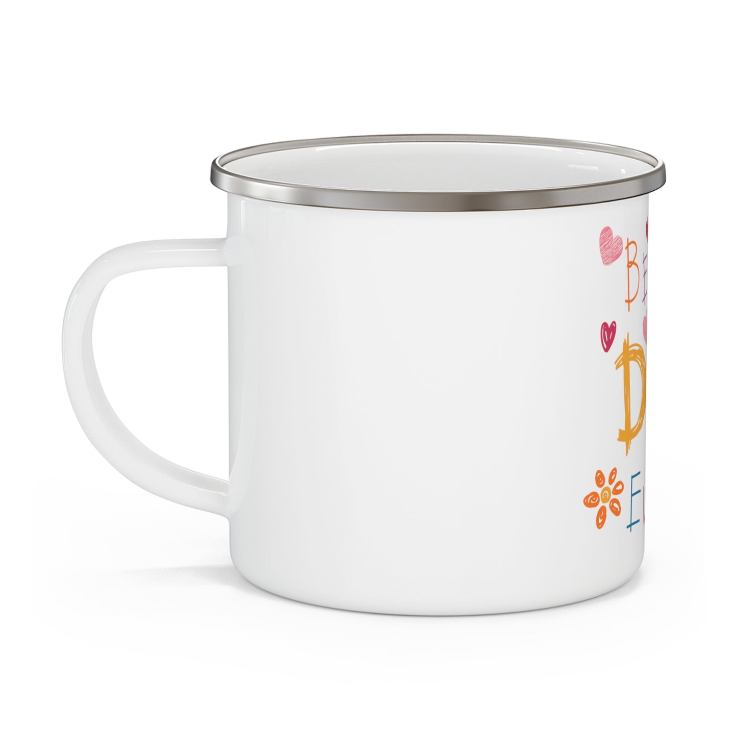 Best Dad Ever Mug:  Enamel Mug for Dad