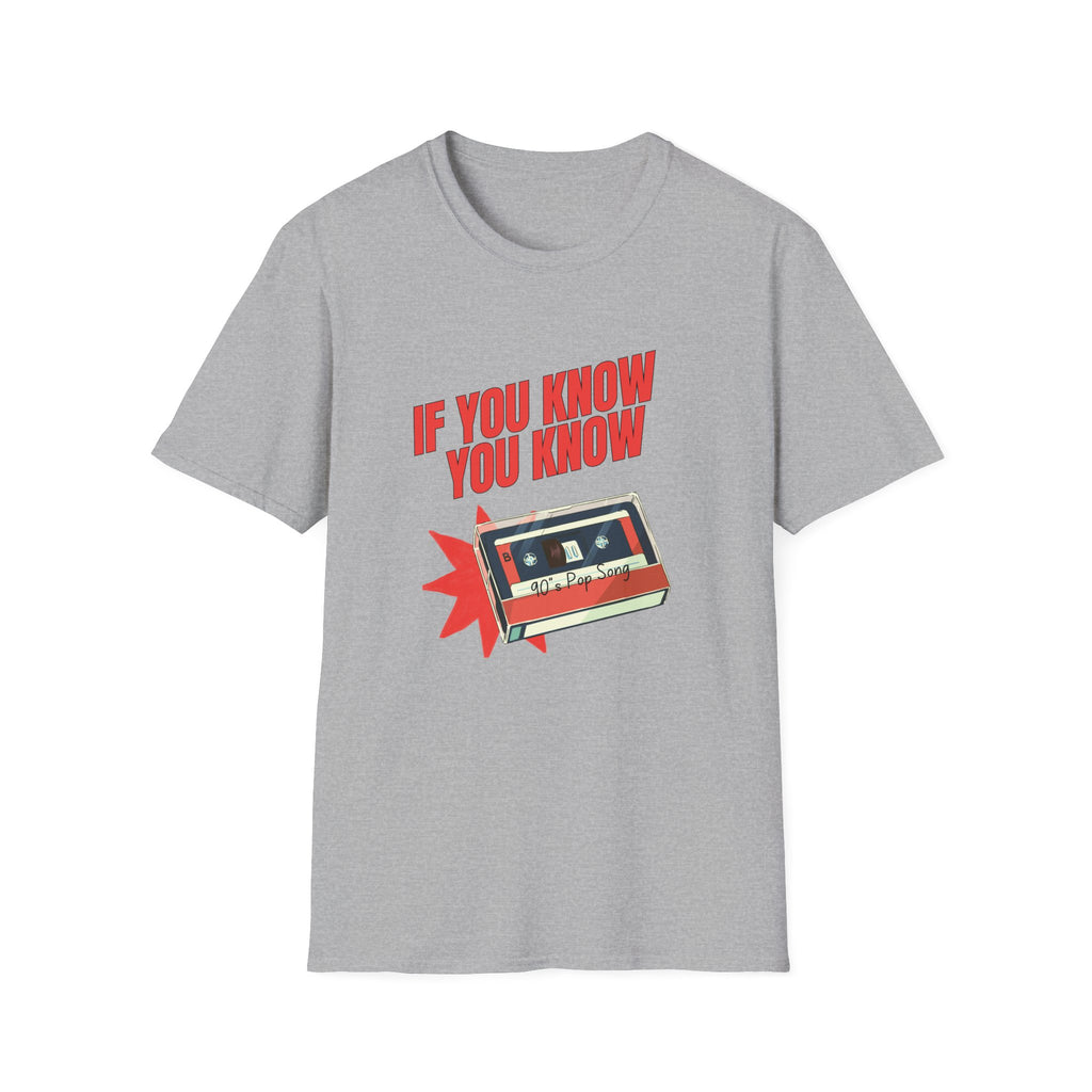 Vintage Cassette Unisex T-Shirt, Retro Music Lover Tee, Perfect for Gifts, Casual Wear, Nostalgic Style