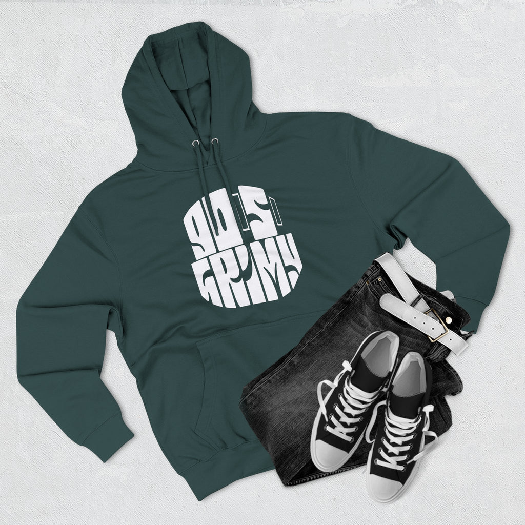 Retro 'Guilty As Charged' Graphic Hoodie — Vintage Circle Logo Pullover
