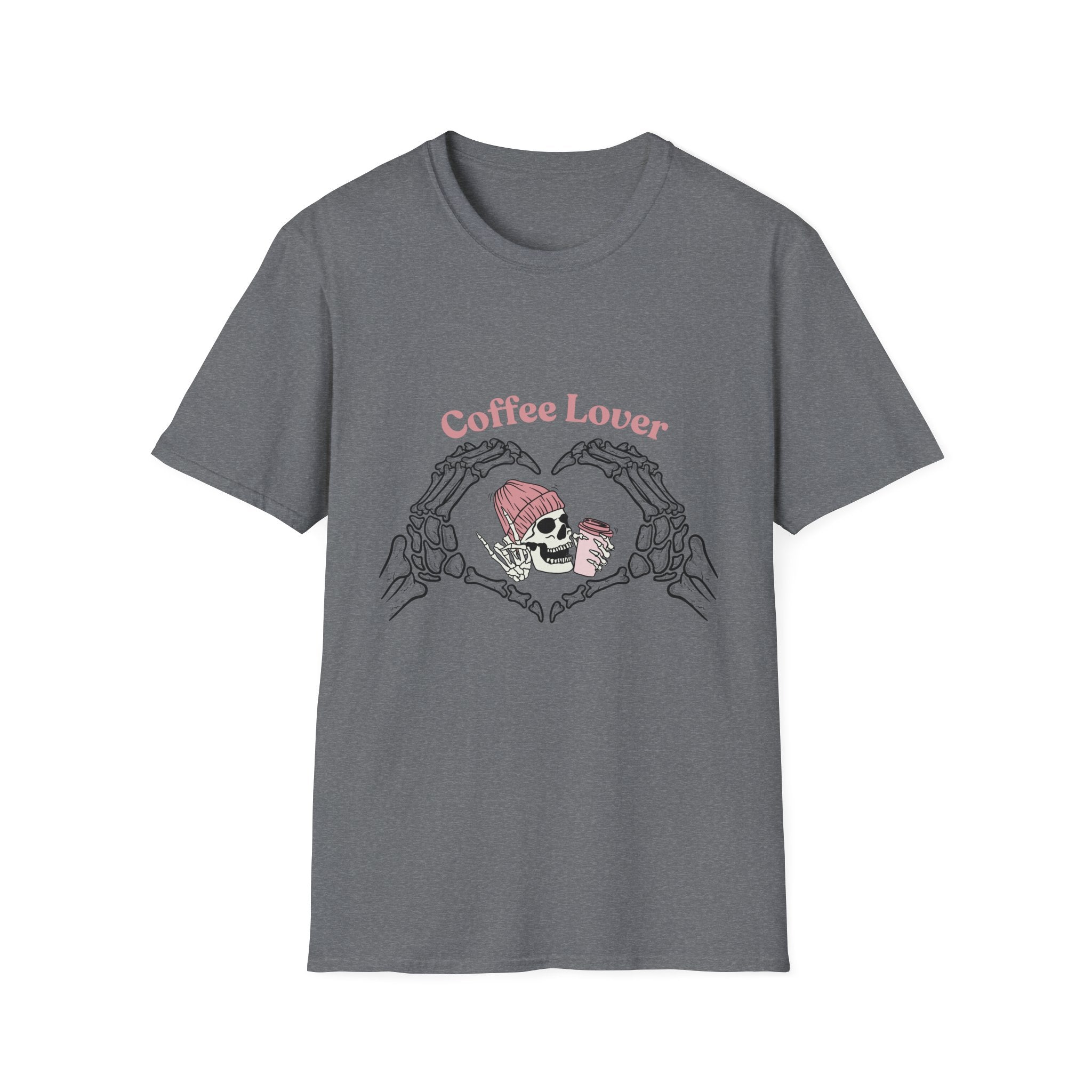 Coffee Lover Skeleton Unisex T-Shirt