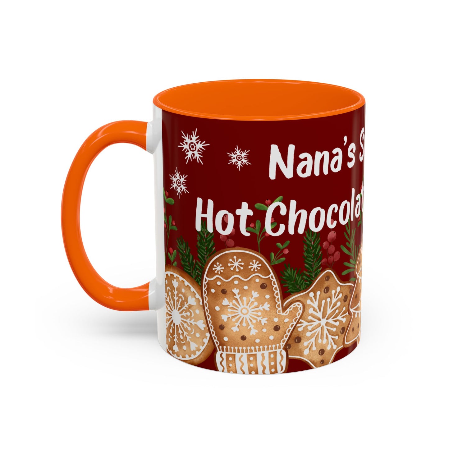 Christmas Gingerbread Coffee Mug – "Special Mug & Hot Chocolate to Stay Snug"