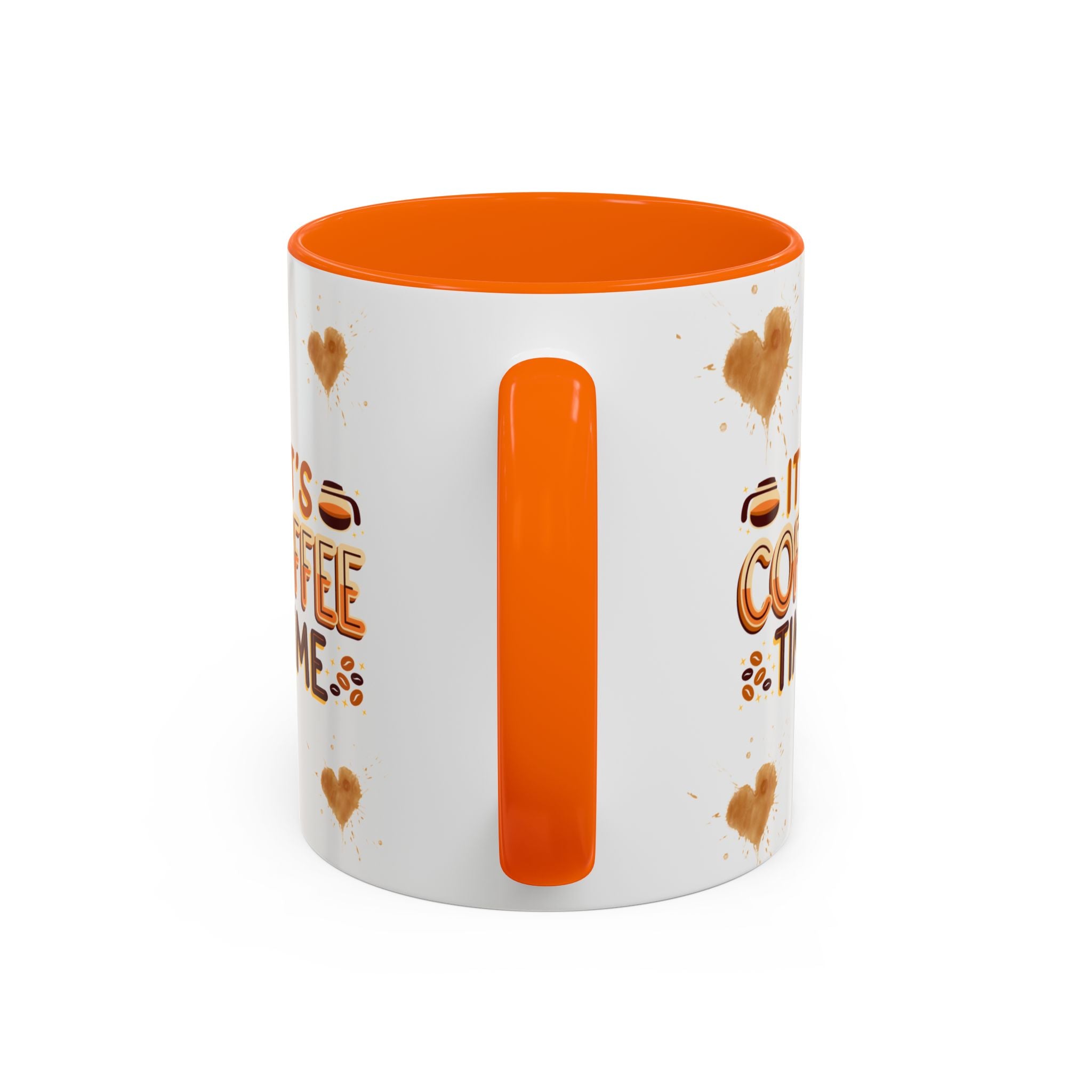 Cute Highland Cow It's Coffee Time Mug | Accent Coffee Mug