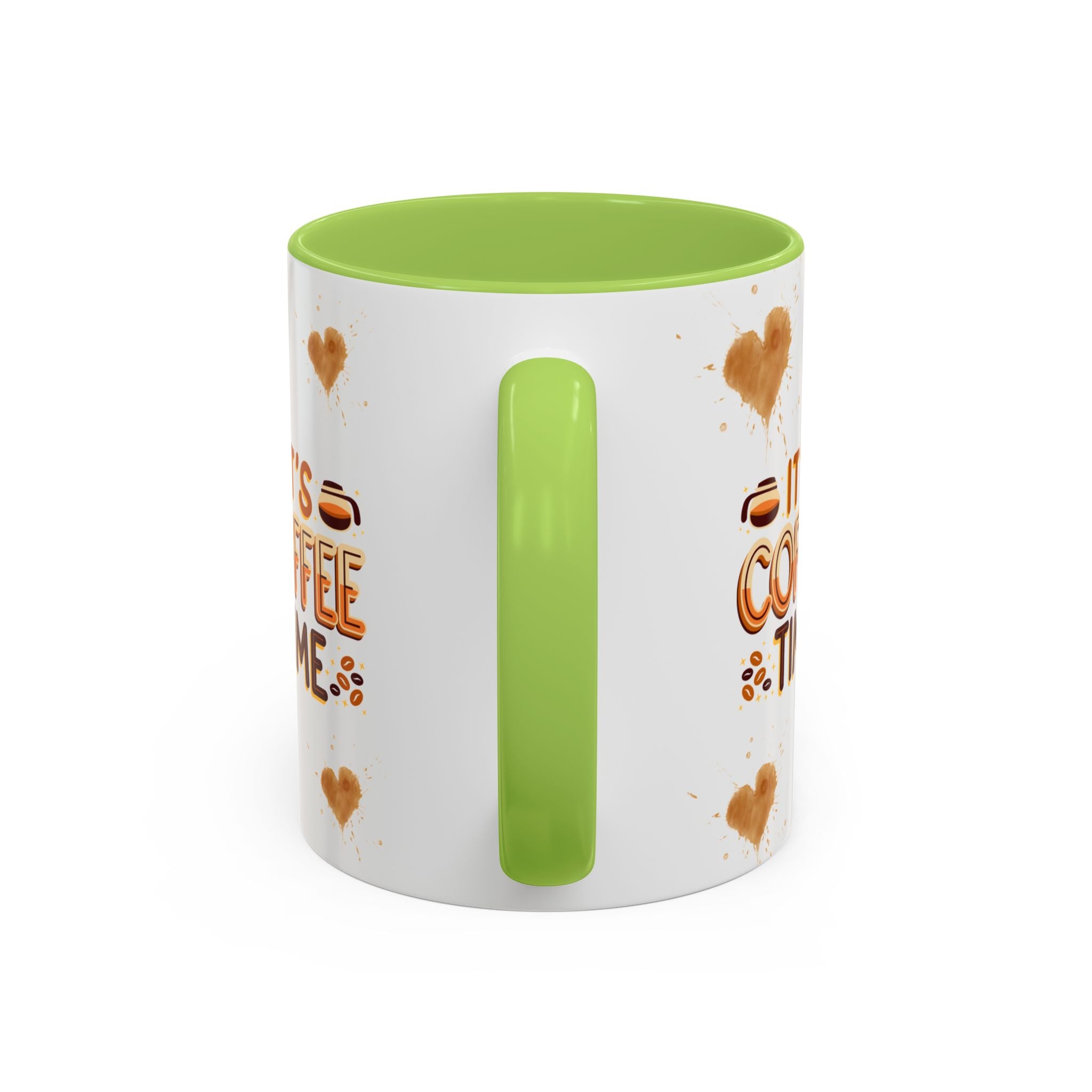 Cute Highland Cow It's Coffee Time Mug | Accent Coffee Mug