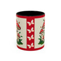 Mushroom Coffee Mug Accent Toadstool Design