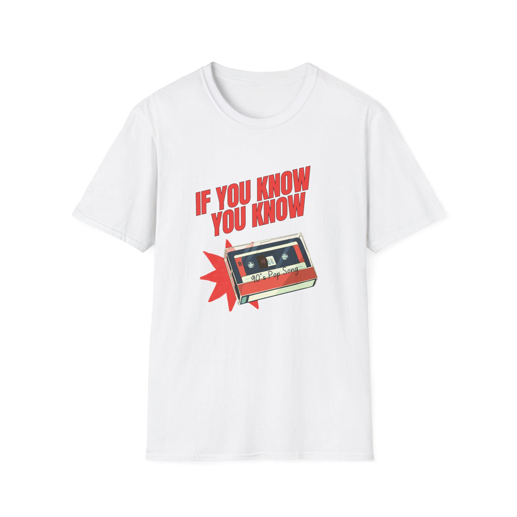 Vintage Cassette Unisex T-Shirt, Retro Music Lover Tee, Perfect for Gifts, Casual Wear, Nostalgic Style