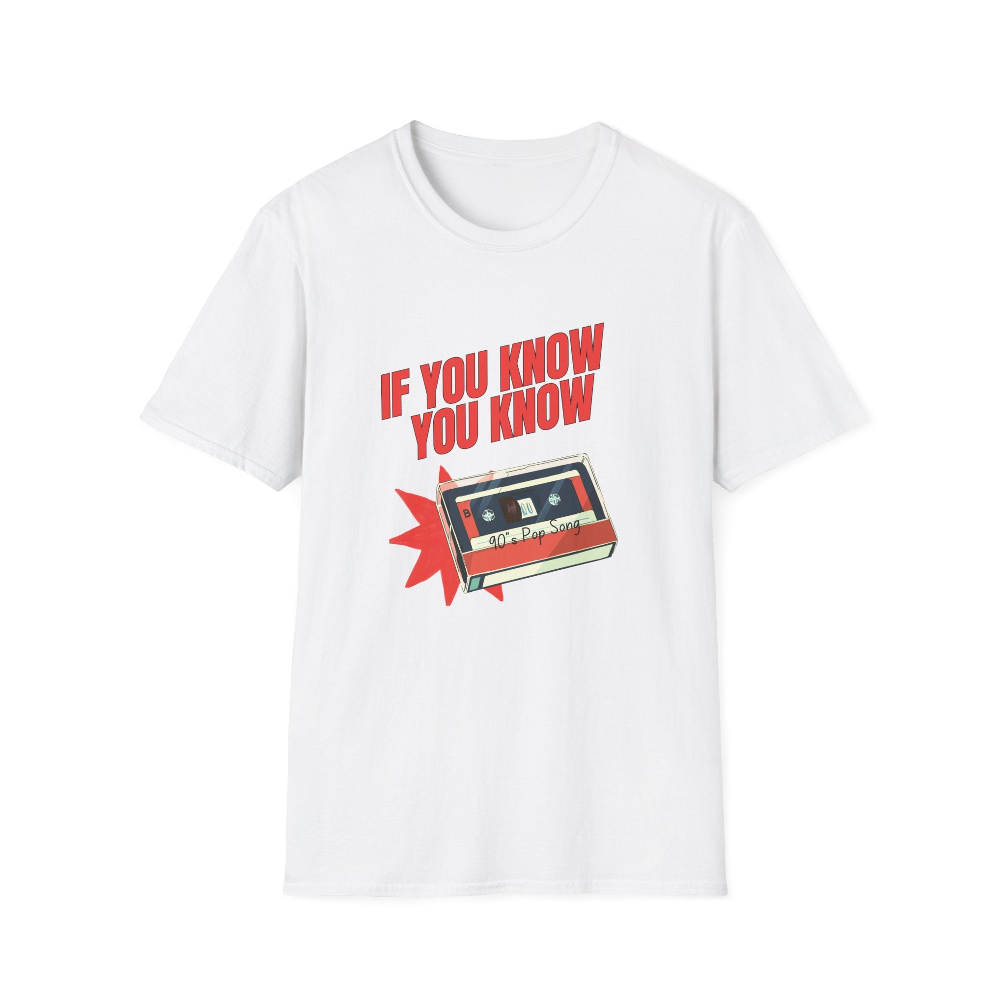 Vintage Cassette Unisex T-Shirt, Retro Music Lover Tee, Perfect for Gifts, Casual Wear, Nostalgic Style