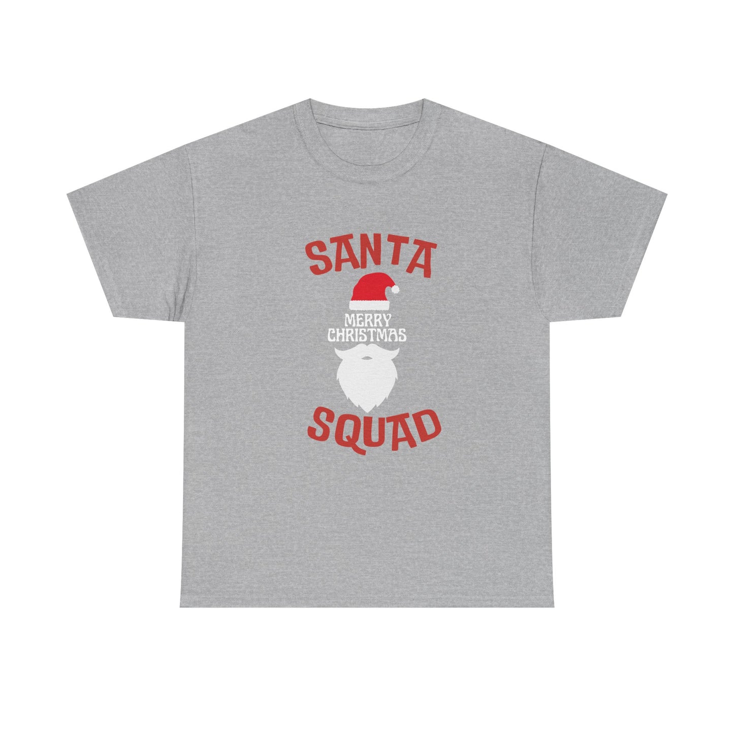 Santa Squad T‑Shirt — Merry Christmas Santa Beard Graphic Tee