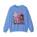 Cringe Friends Illustration Sweatshirt | Cartoon Cafe Scene