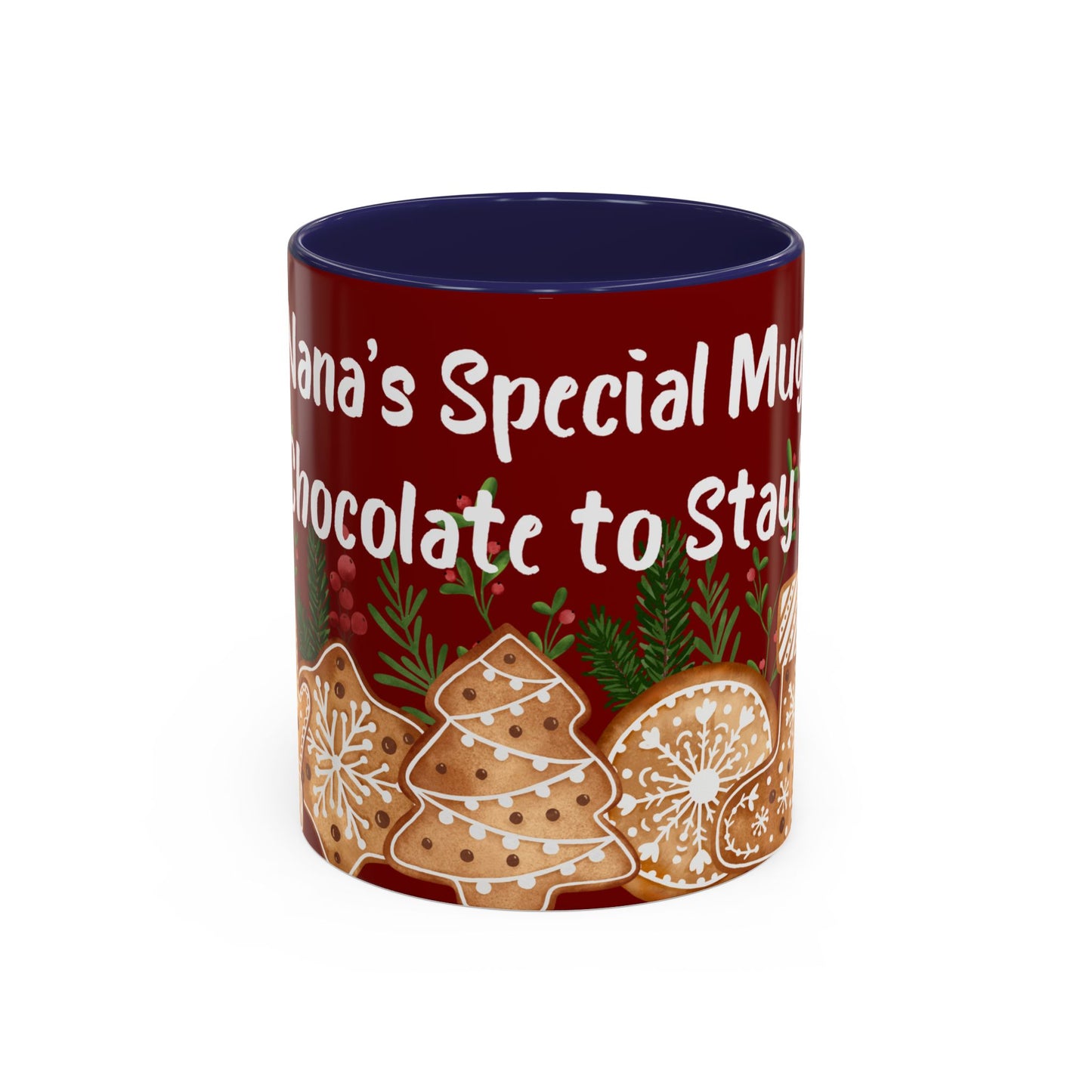 Christmas Gingerbread Coffee Mug – "Special Mug & Hot Chocolate to Stay Snug"