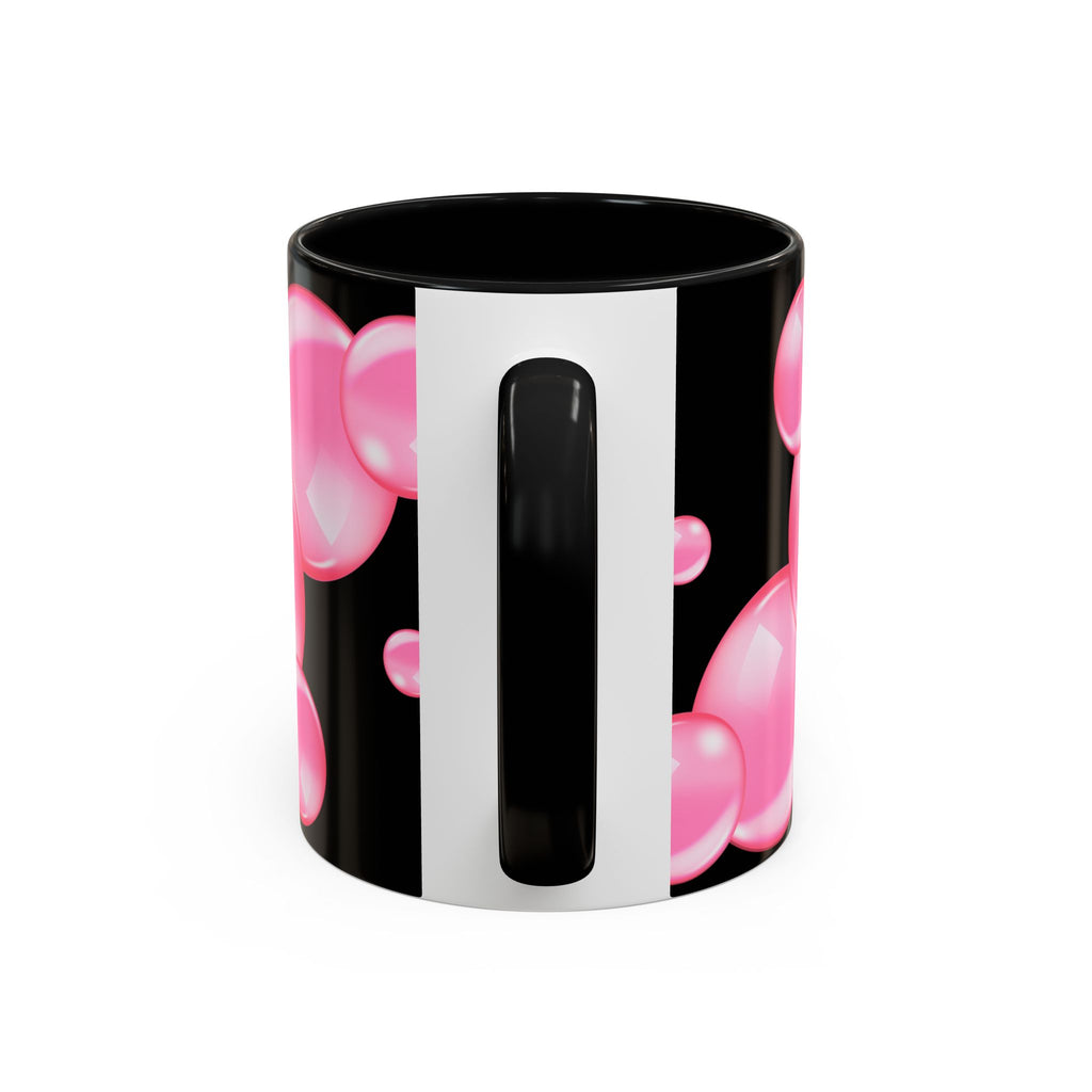 Highland Cow Bubblegum Mug  Cute Pink Bow Accent Coffee Cup (11/15oz)
