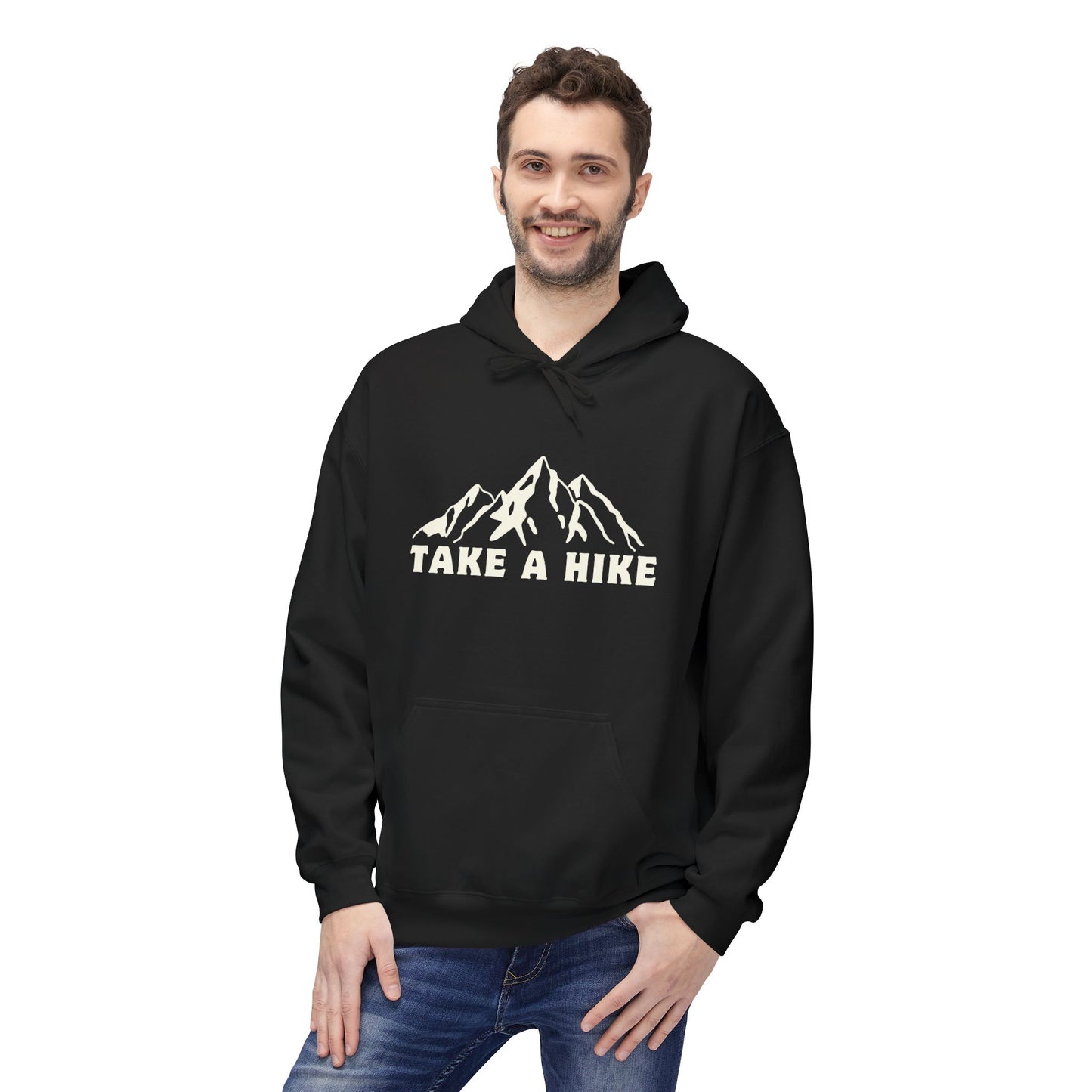 Hoodie Sweater Pullover Take a Hike Mountain Outdoor Adventure Pullover