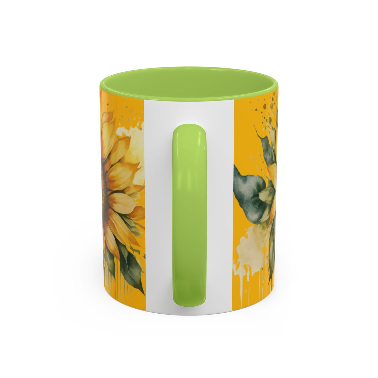 Sunflower Accent Coffee Mug (11, 15oz)