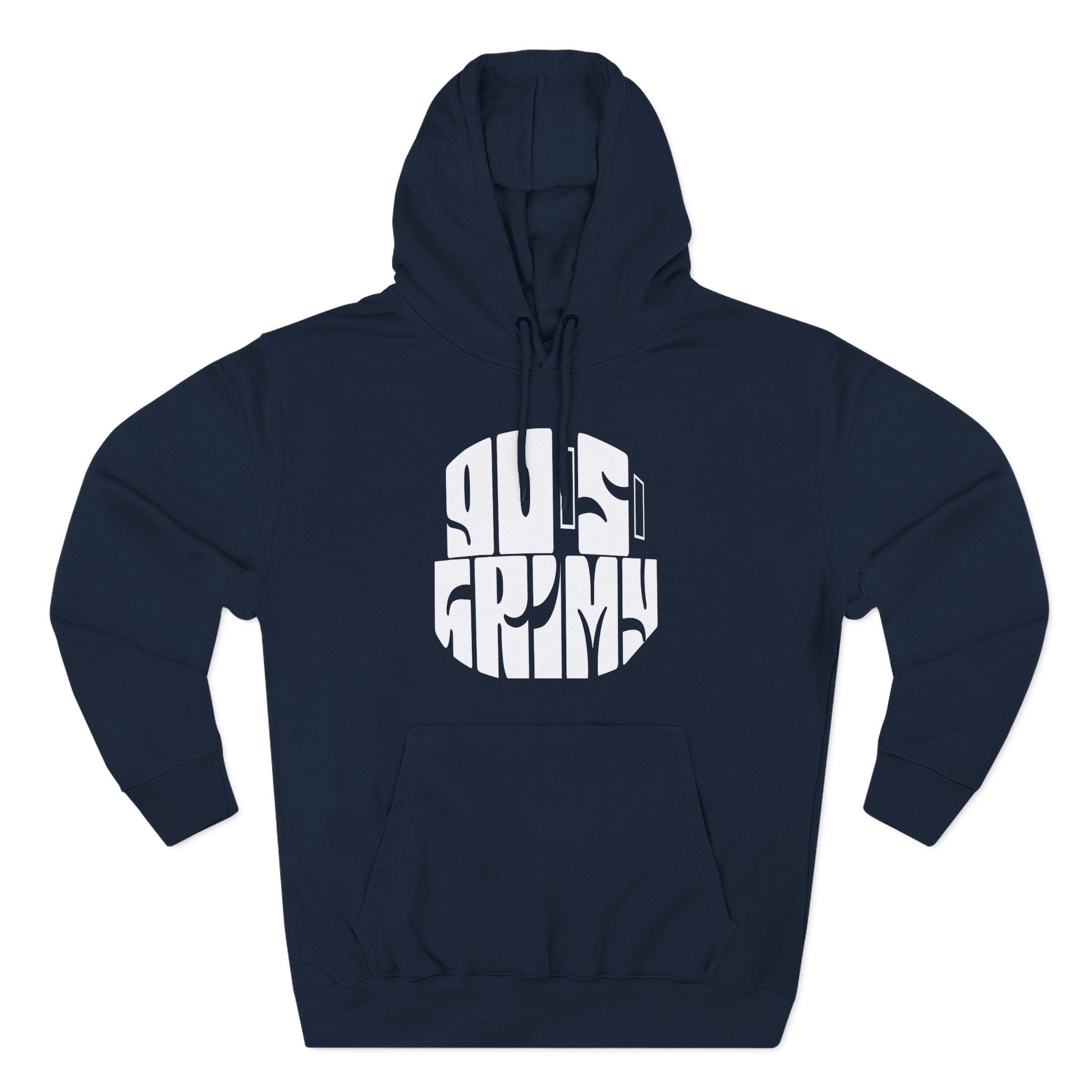 Retro 'Guilty As Charged' Graphic Hoodie — Vintage Circle Logo Pullover