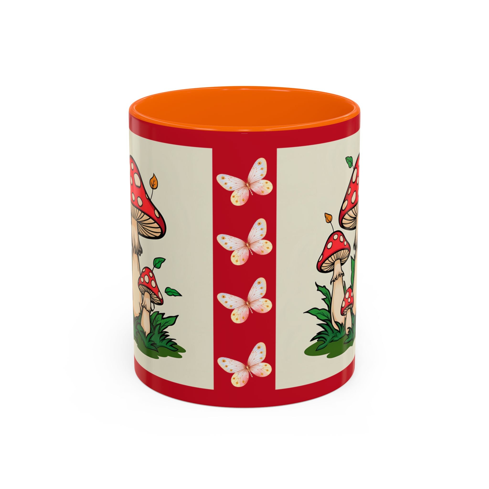 Mushroom Coffee Mug Accent Toadstool Design