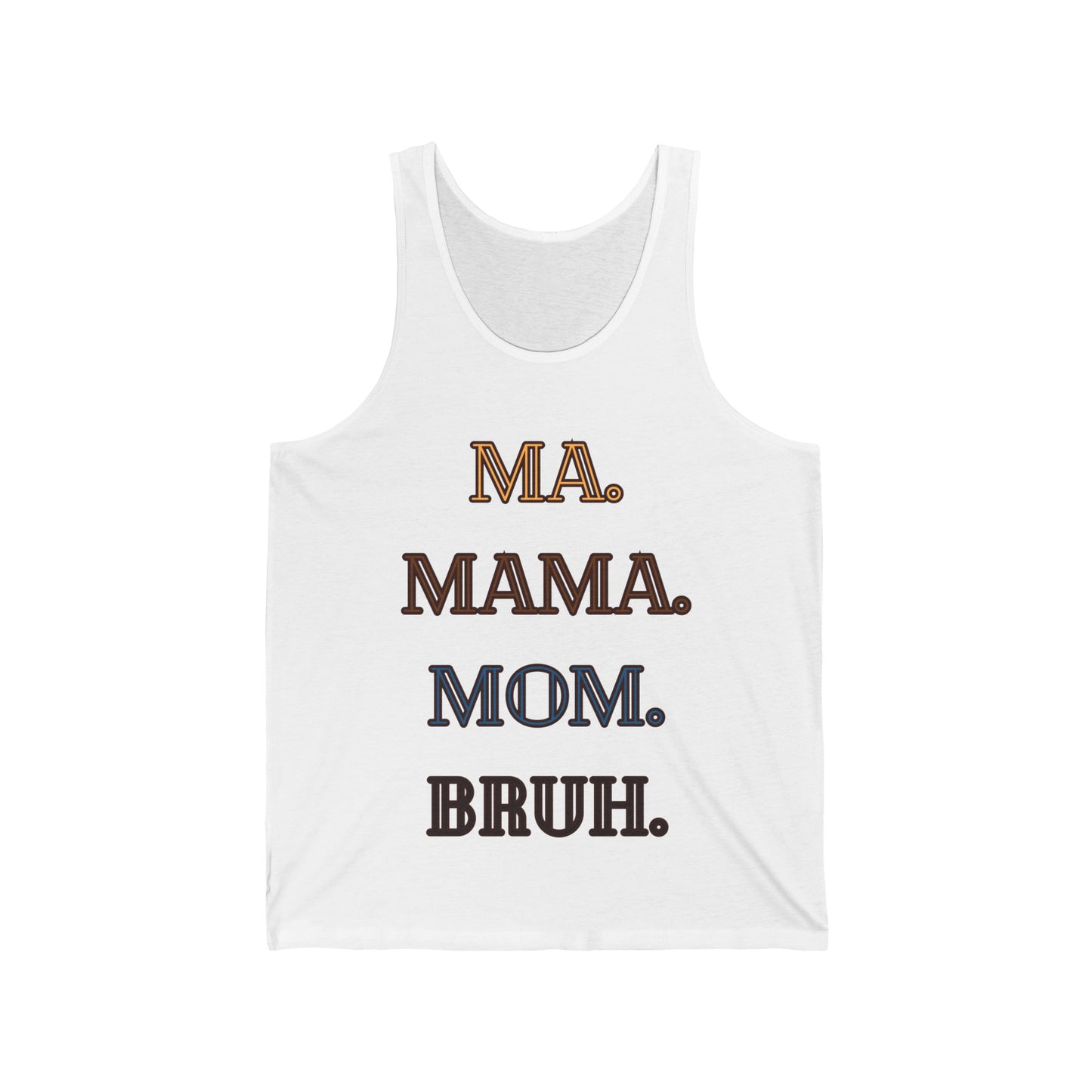 Best Mother's Day Gift - Mom Tank Shirt: Sarcastic Mom Jersey Tank - Perfect Gift for Her