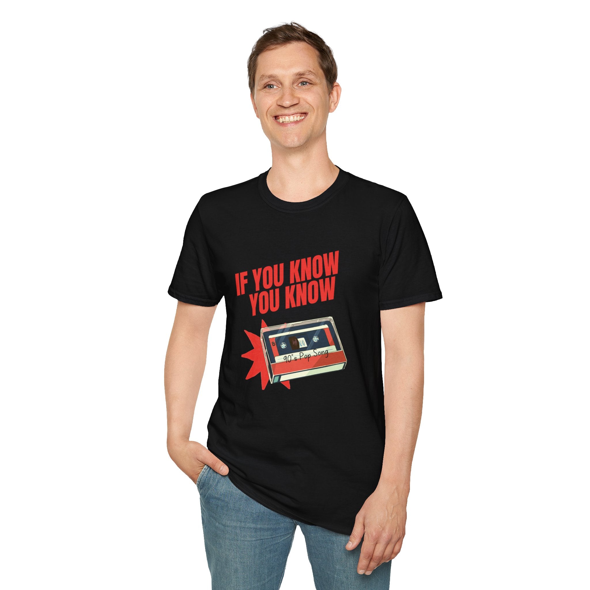 Vintage Cassette Unisex T-Shirt, Retro Music Lover Tee, Perfect for Gifts, Casual Wear, Nostalgic Style