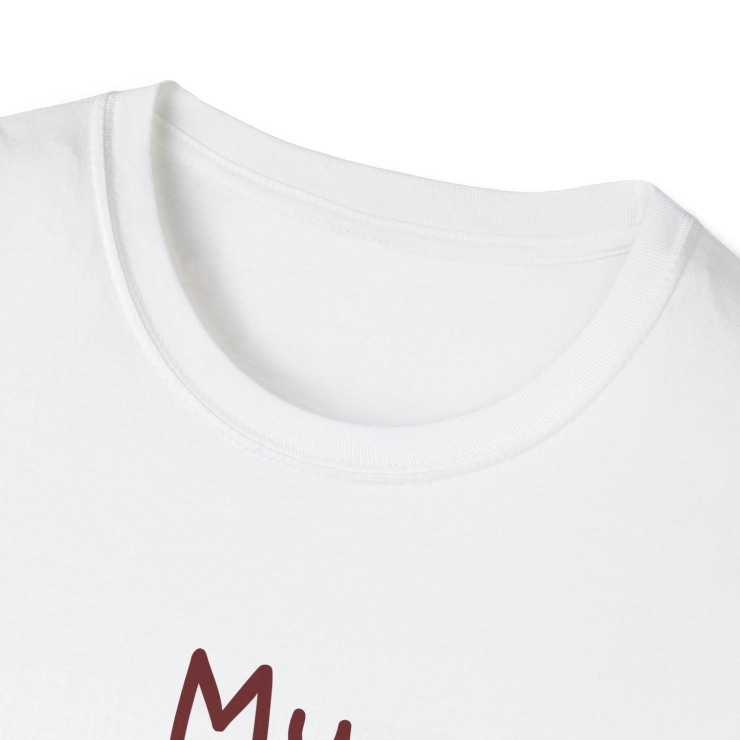 Hearts Full, Smiles Wide: New "My Grandkids Make My Heart Happy" Tees! Softstyle T-Shirt