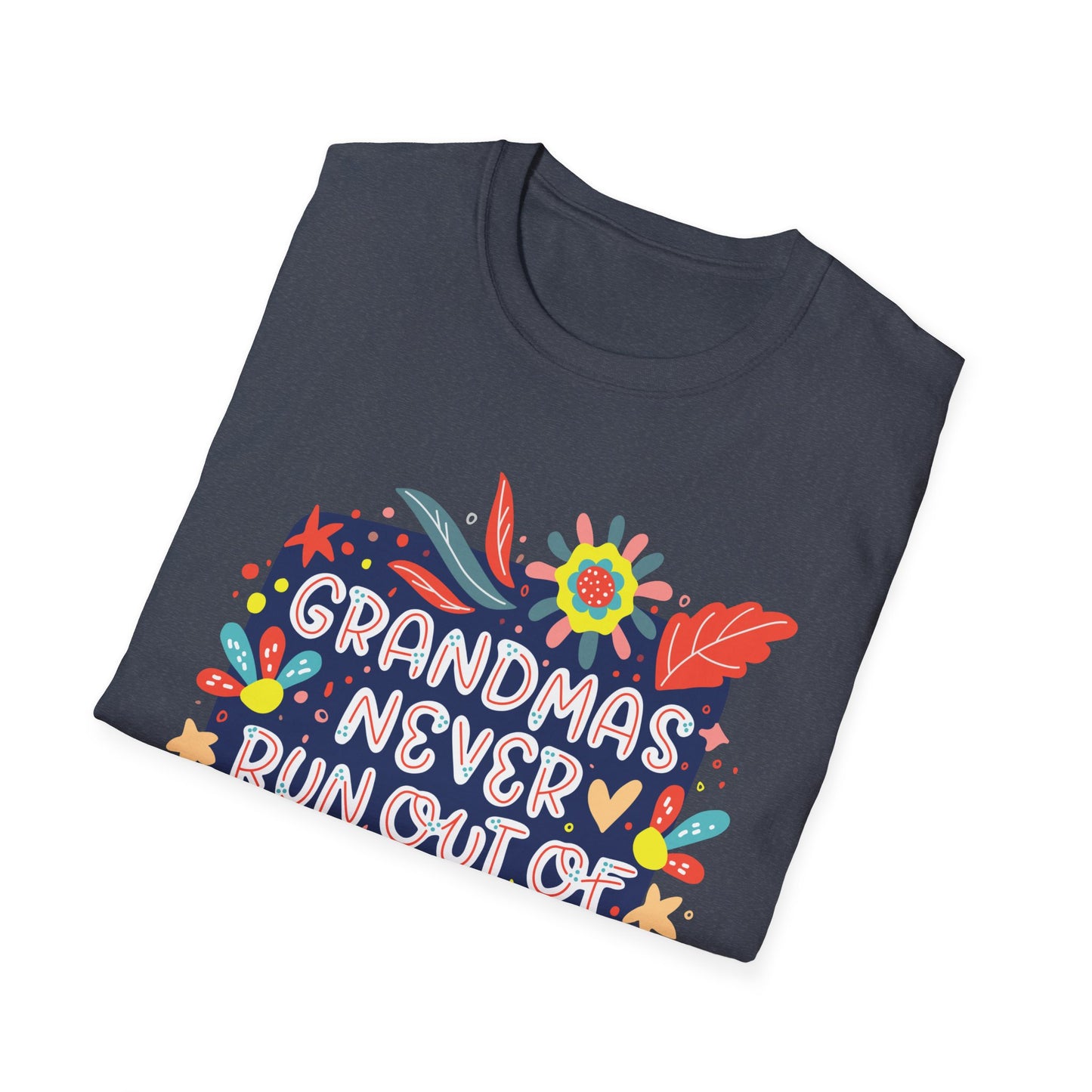 Hugs & Cookies Guaranteed: New Grandma Softstyle T-Shirt