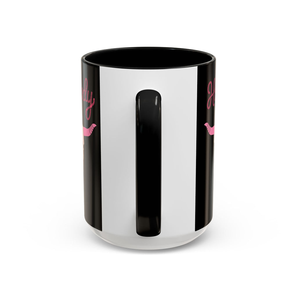 Cowgirl Coffee Mug — Howdy Pink Western Accent Mug (11/15oz)