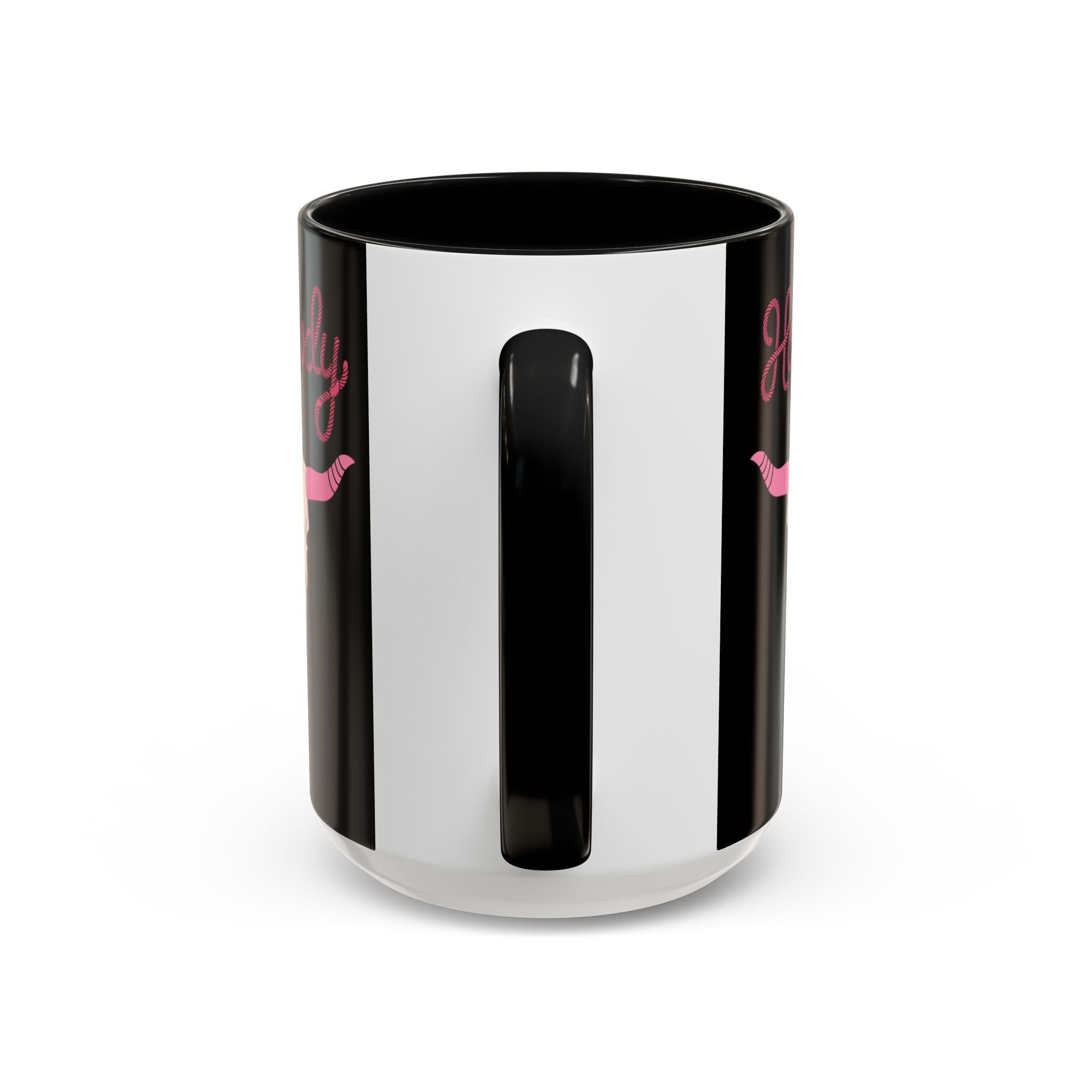 Cowgirl Coffee Mug — Howdy Pink Western Accent Mug (11/15oz)