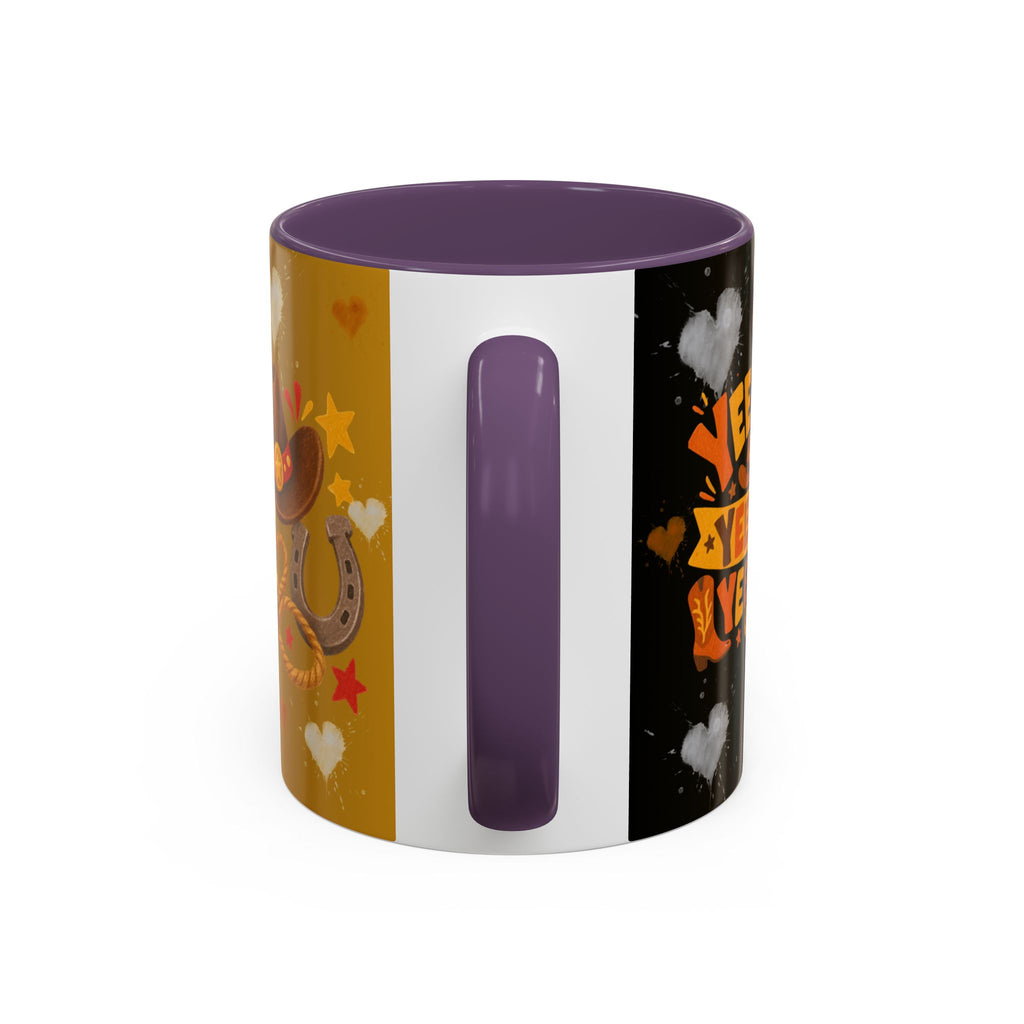 Cowgirl Pony Mug | Accent Coffee Mug 11oz 15oz, Western Cute Horse Design