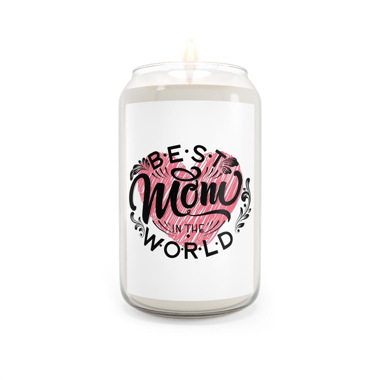 The "Best Mom Ever"  Scented Candle, 13.75oz