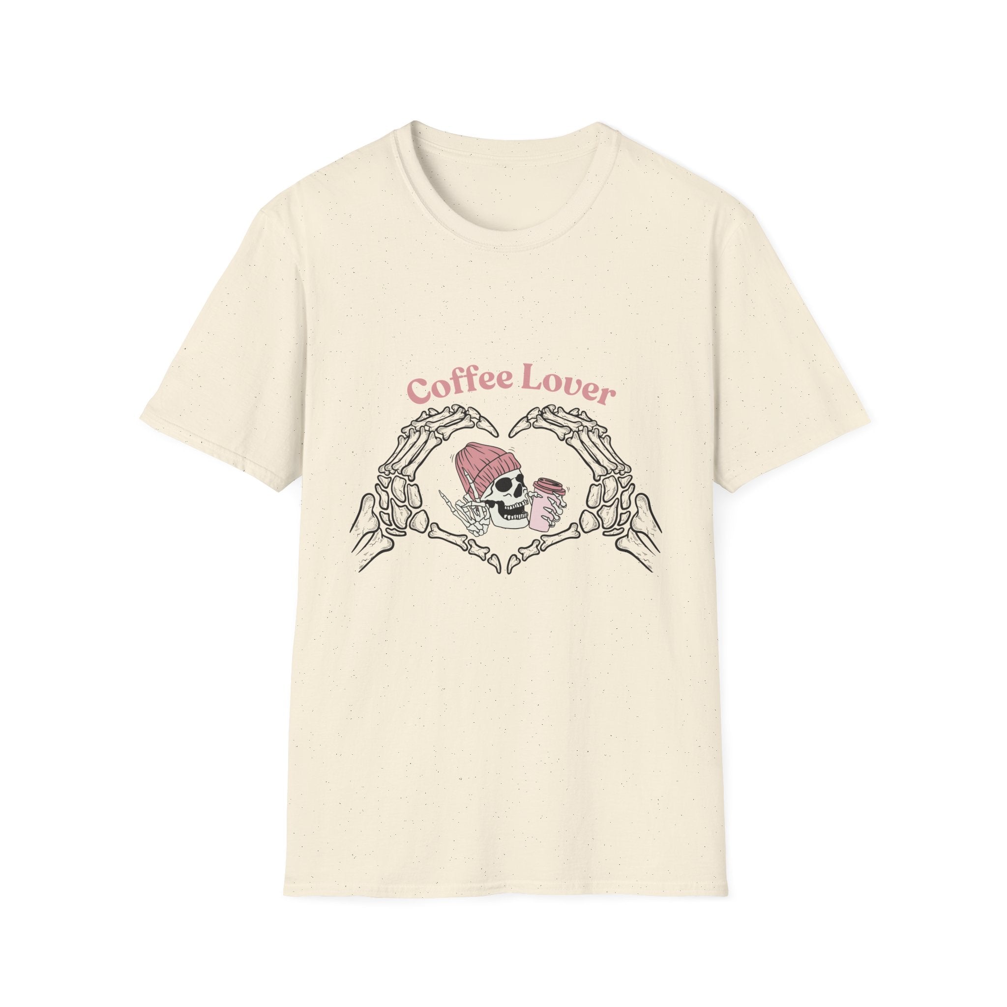 Coffee Lover Skeleton Unisex T-Shirt
