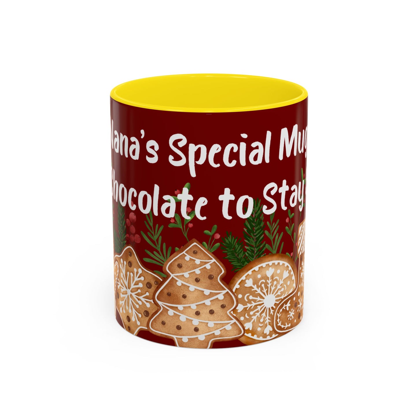 Christmas Gingerbread Coffee Mug – "Special Mug & Hot Chocolate to Stay Snug"