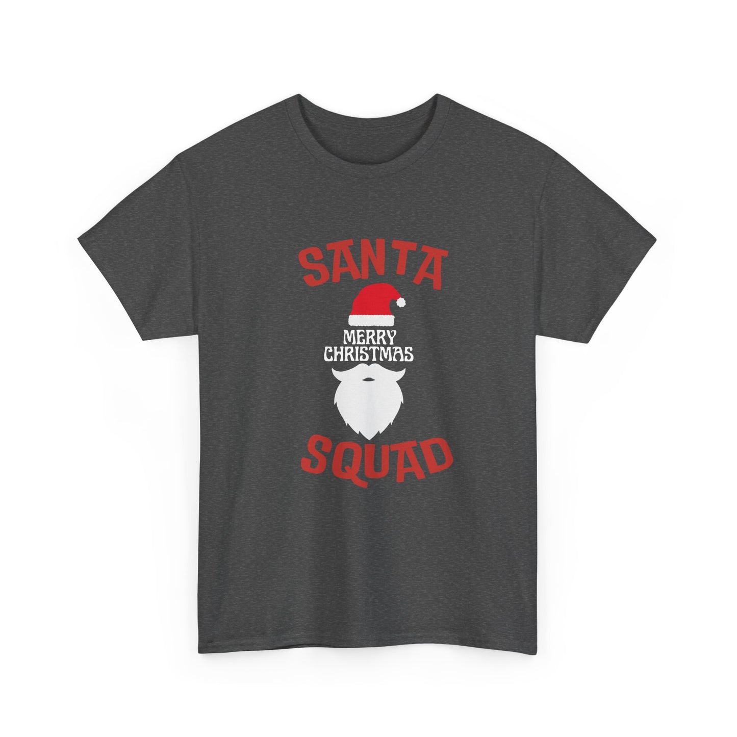 Santa Squad T‑Shirt — Merry Christmas Santa Beard Graphic Tee