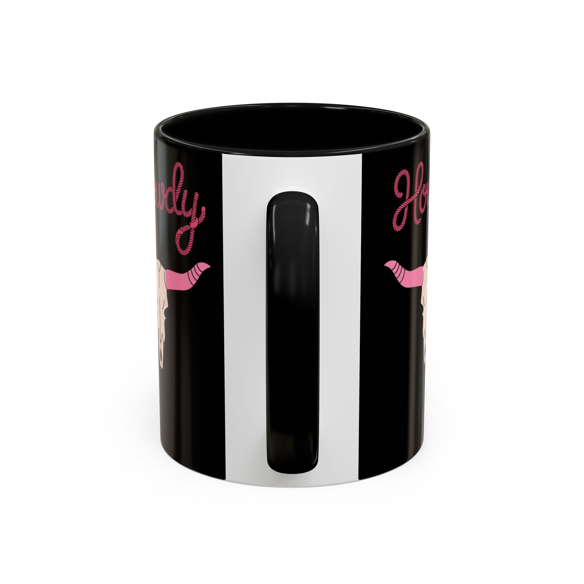 Cowgirl Coffee Mug — Howdy Pink Western Accent Mug (11/15oz)