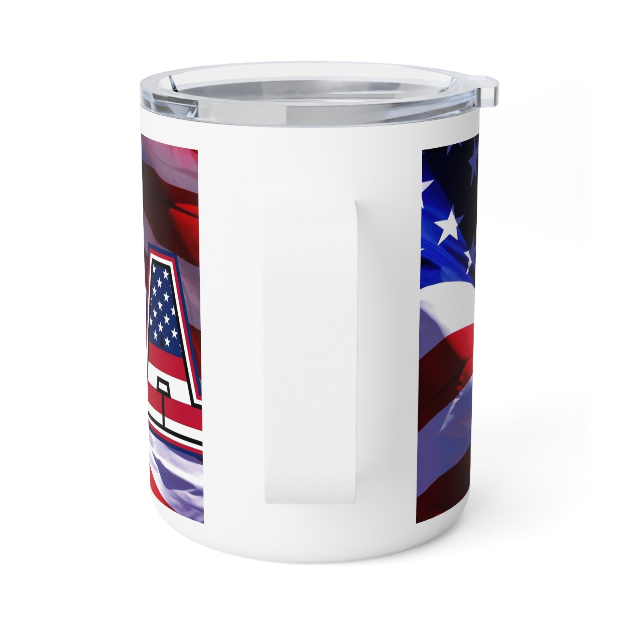 Show Your Patriotism on the Go! Insulated Coffee Mug, 10oz
