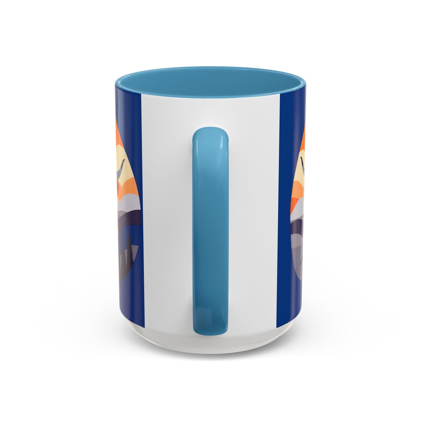 Highland Cow Coffee Mug — Cute Orange Scottish Cattle Accent Ceramic Mug (11/15 oz)