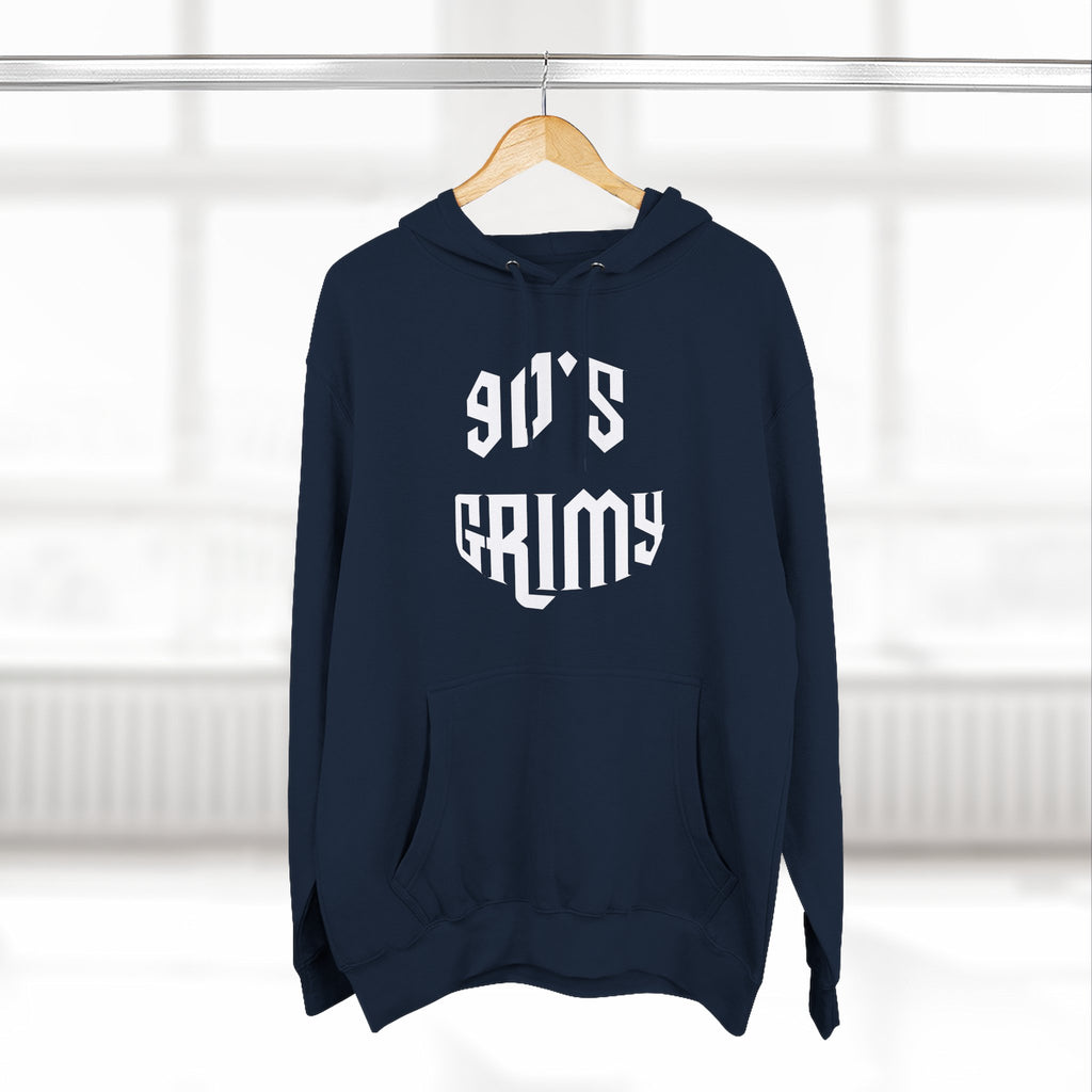 Vintage Streetwear Fleece Pullover 90's Grimy Guys Hoodie