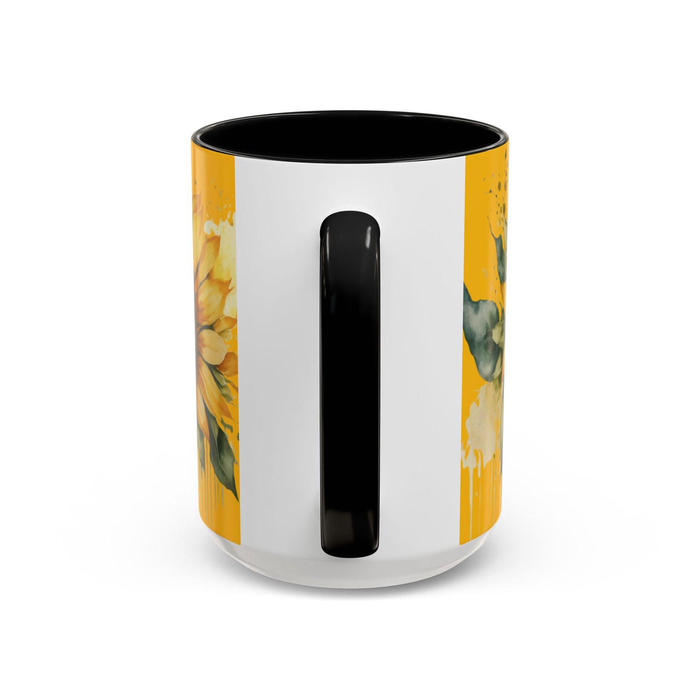 Sunflower Accent Coffee Mug (11, 15oz)