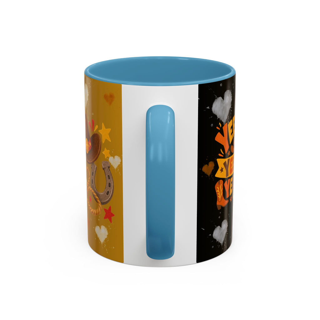 Cowgirl Pony Mug | Accent Coffee Mug 11oz 15oz, Western Cute Horse Design