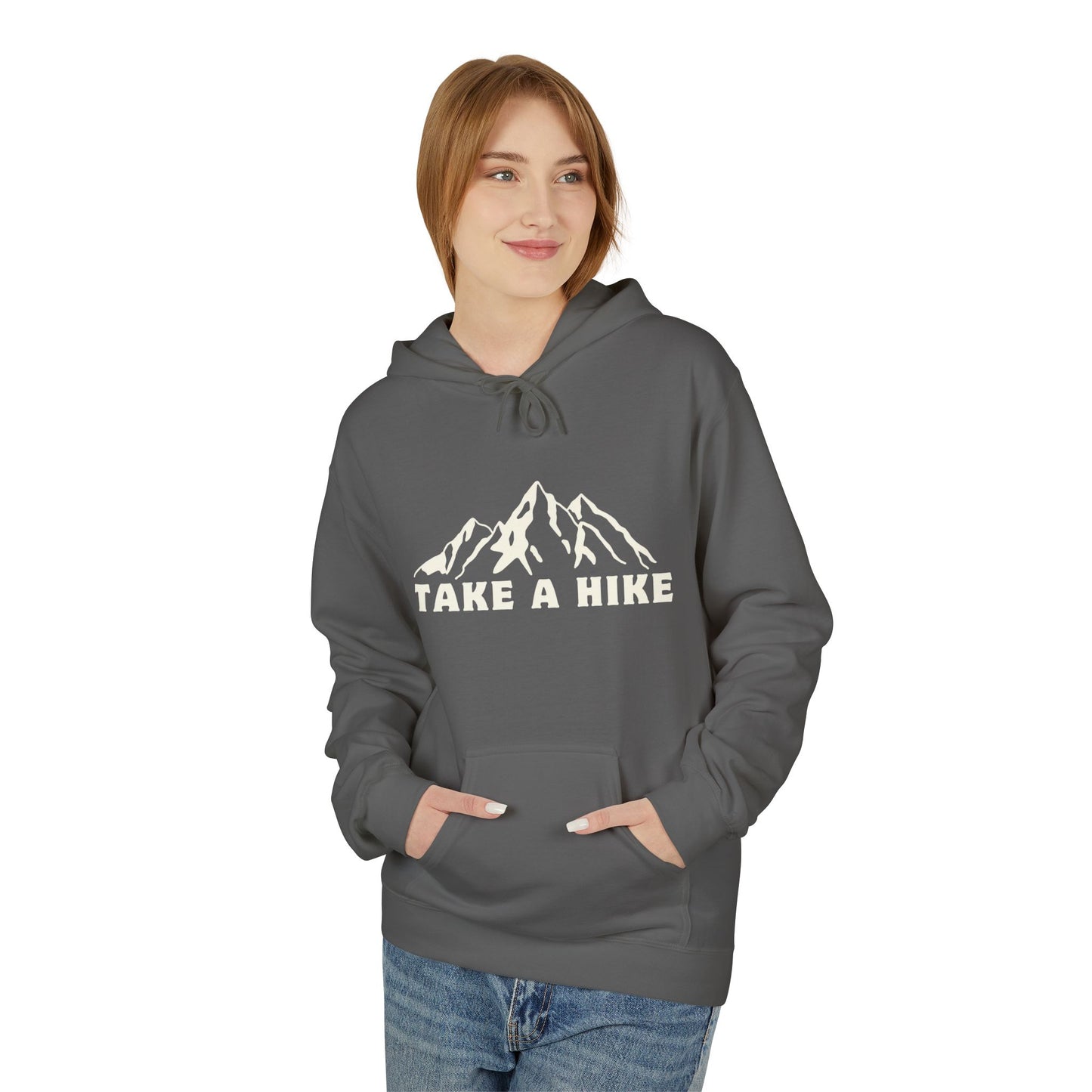 Hoodie Sweater Pullover Take a Hike Mountain Outdoor Adventure Pullover