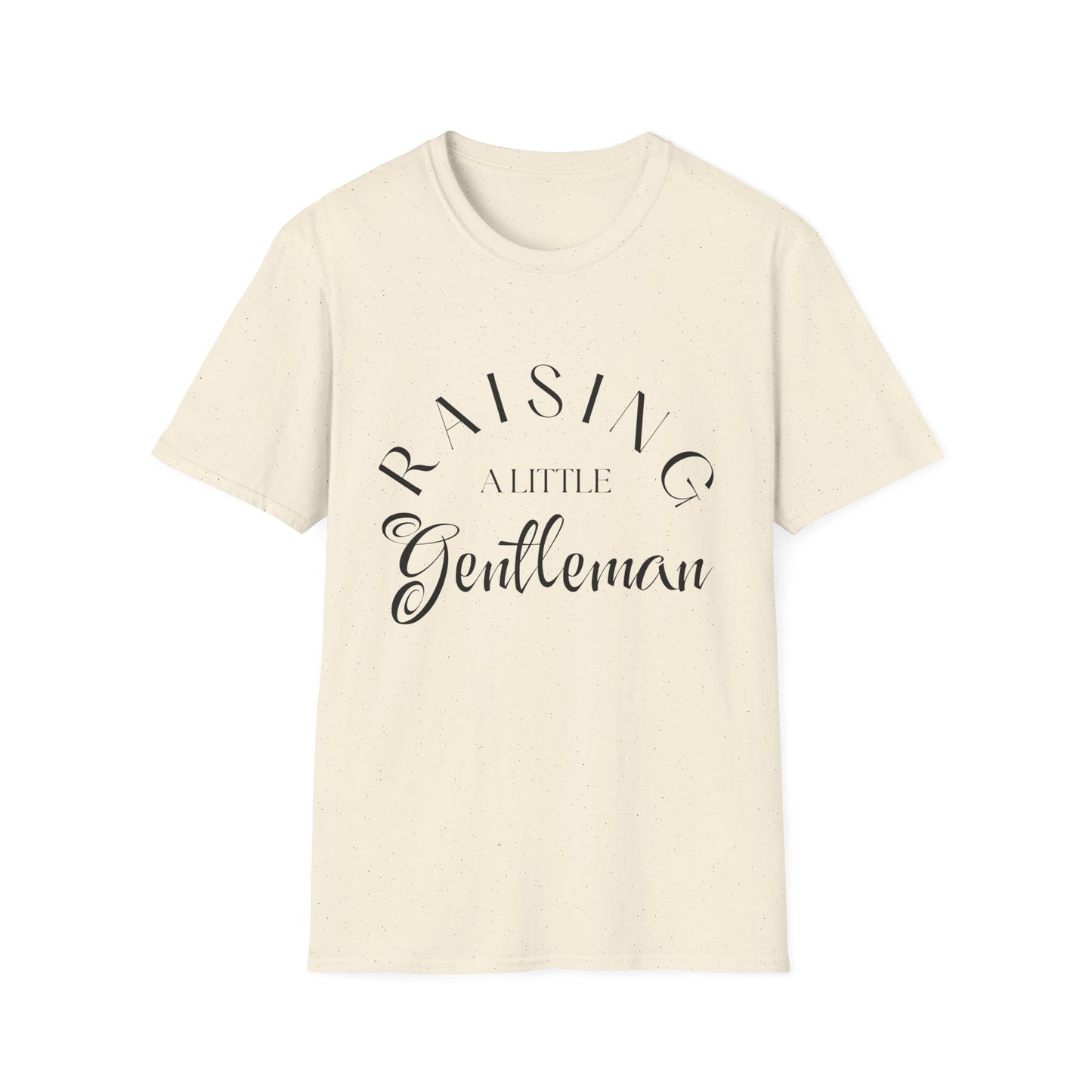 Mommy & Me Matching: Raising a Little Gentleman Softstyle T-Shirt