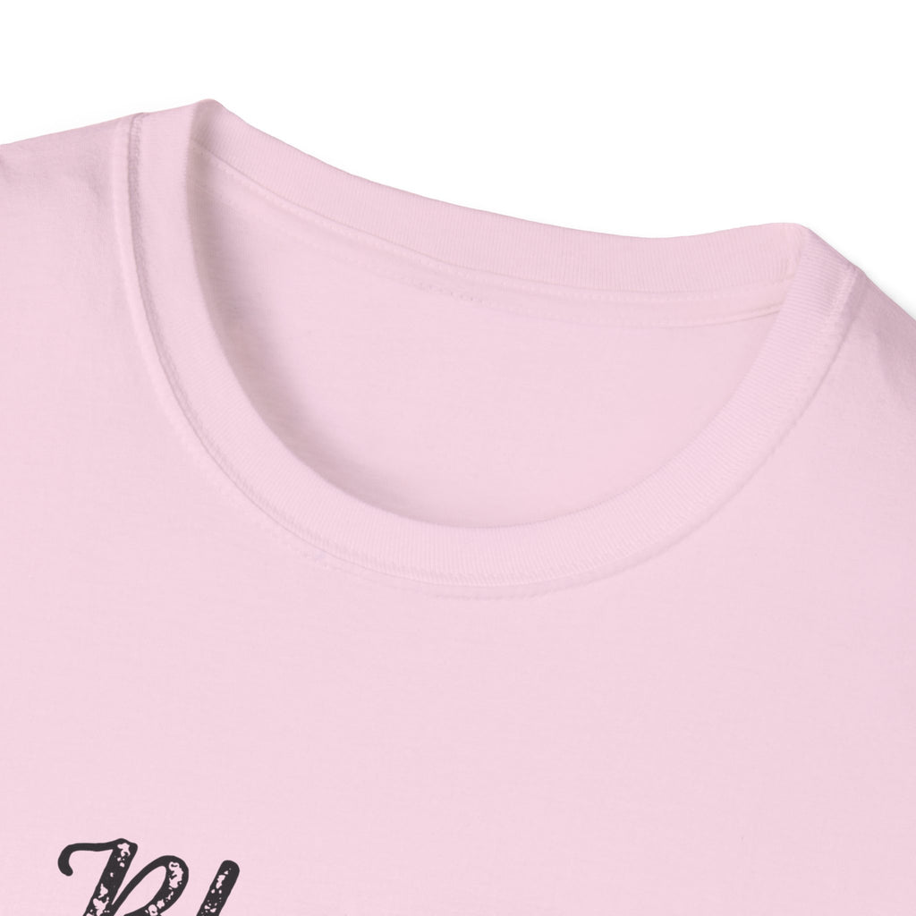 Blessed Stay Beautiful T-Shirt | Messy Bun Bandana Sunglasses