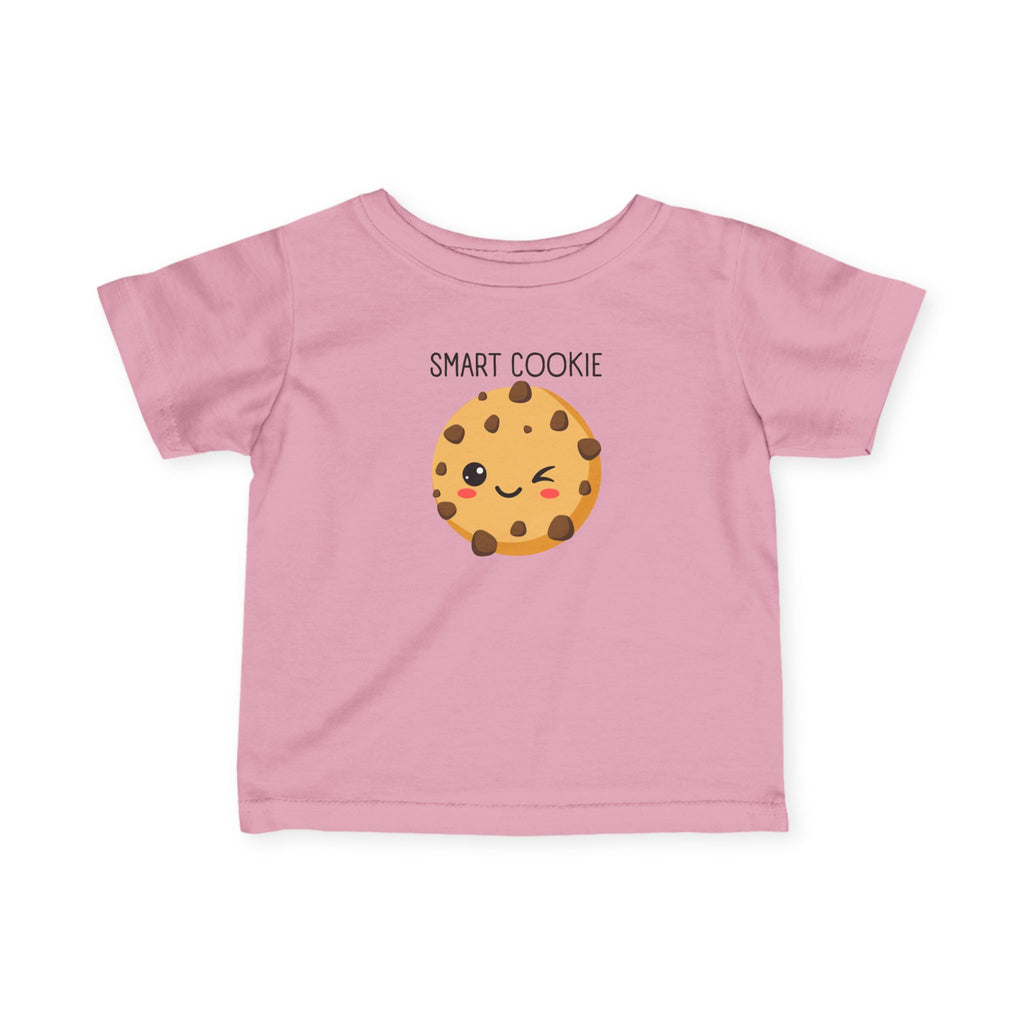 Childrens Short Sleeve Shirt Smart Cookie Infant Fine Jersey Tee