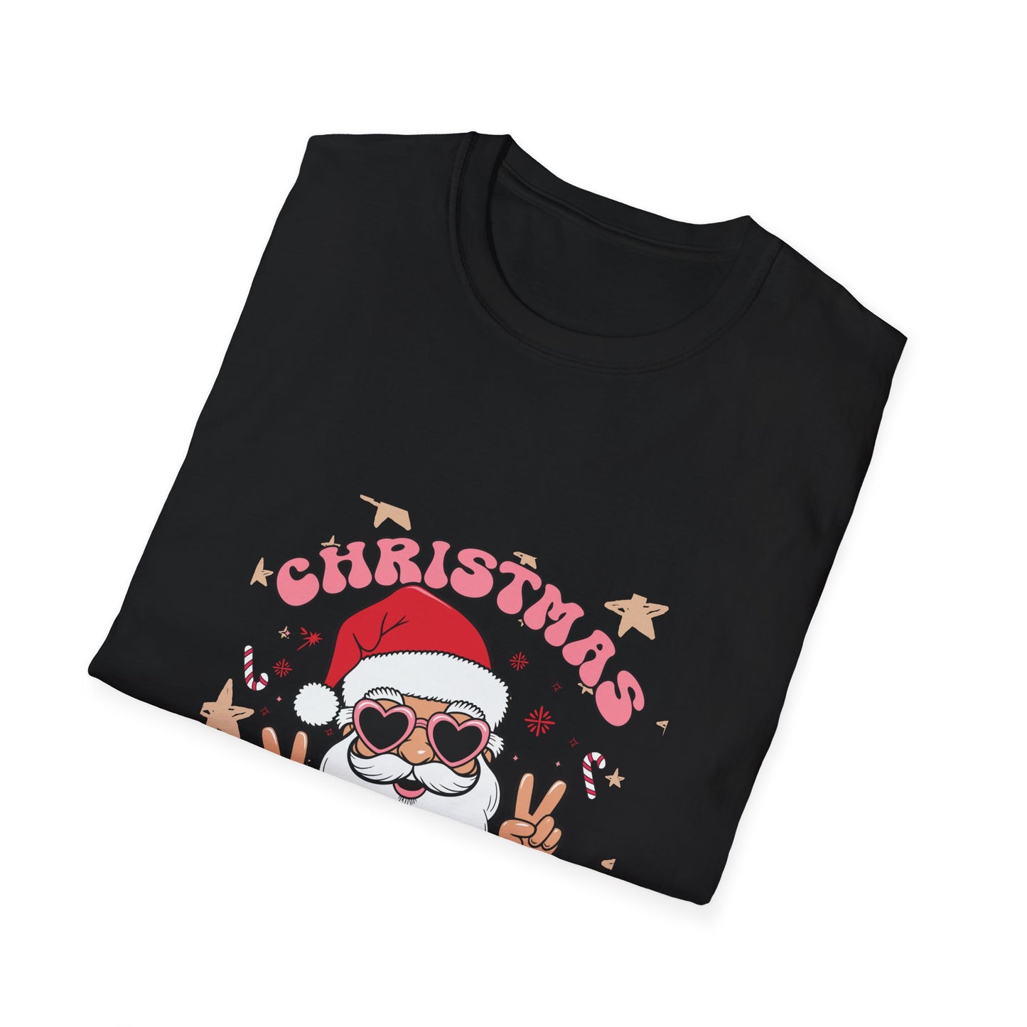 Santa Vibes Unisex Soft Style T-Shirt