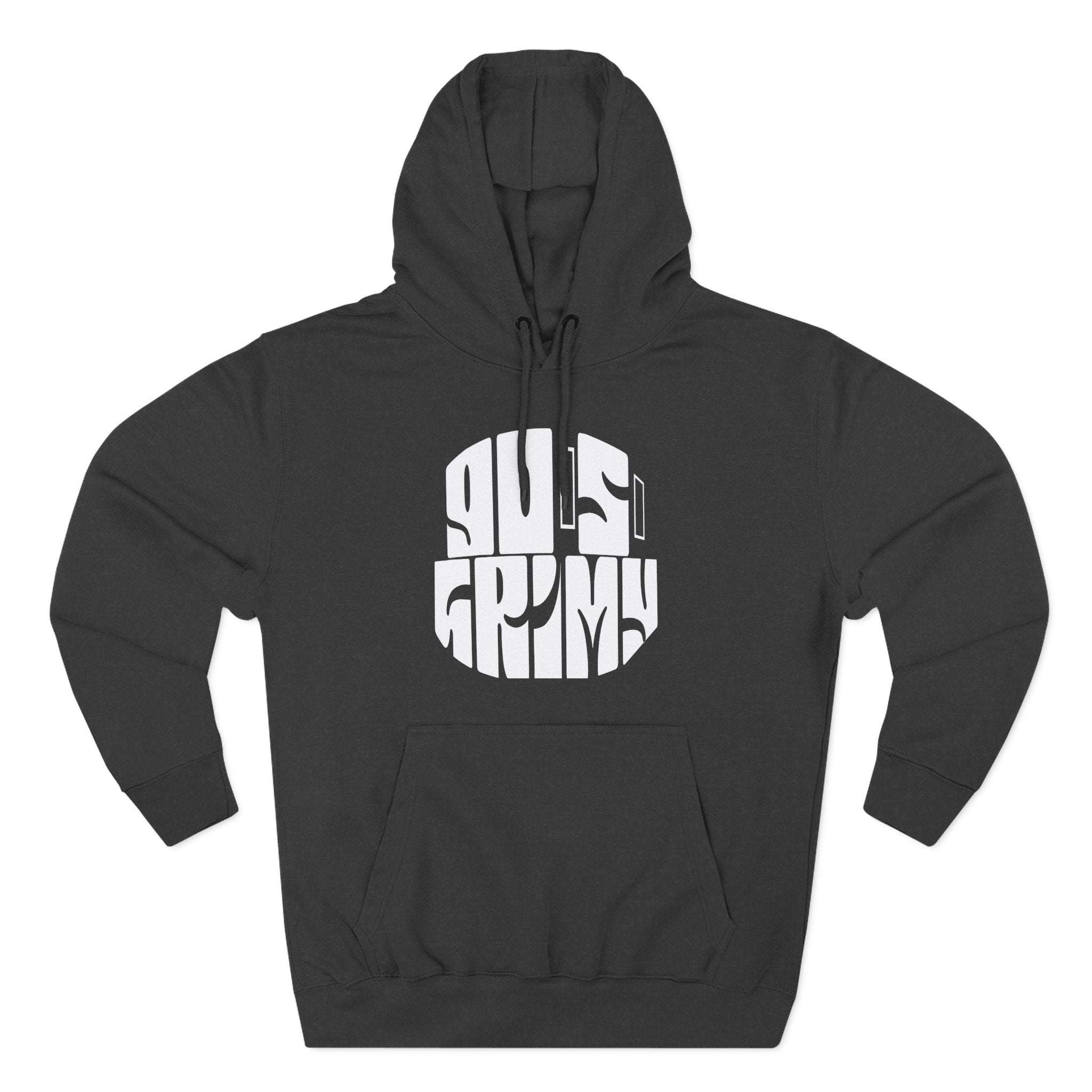 Retro 'Guilty As Charged' Graphic Hoodie — Vintage Circle Logo Pullover