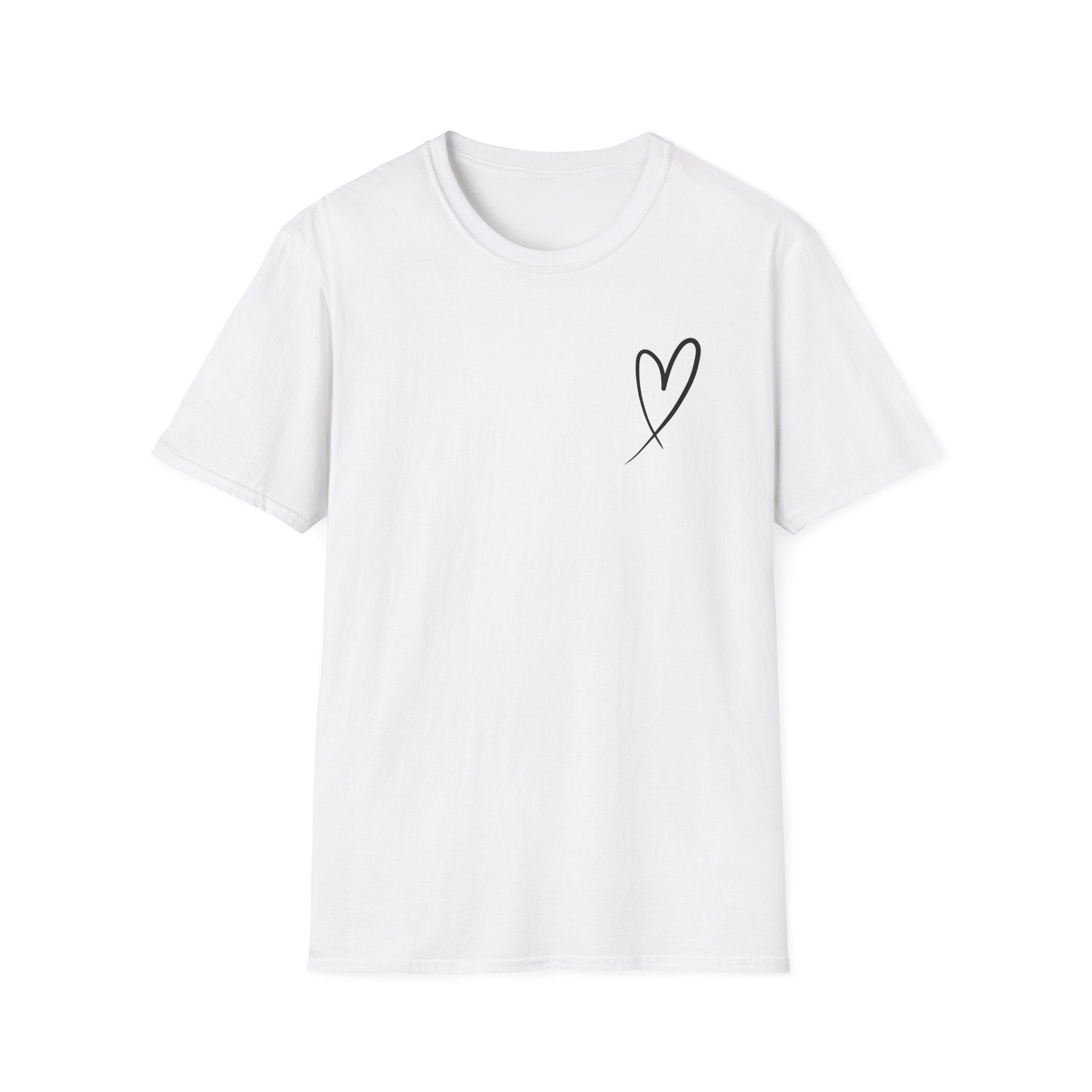 Hearting the Good Exhale the Bad Softstyle T-Shirt
