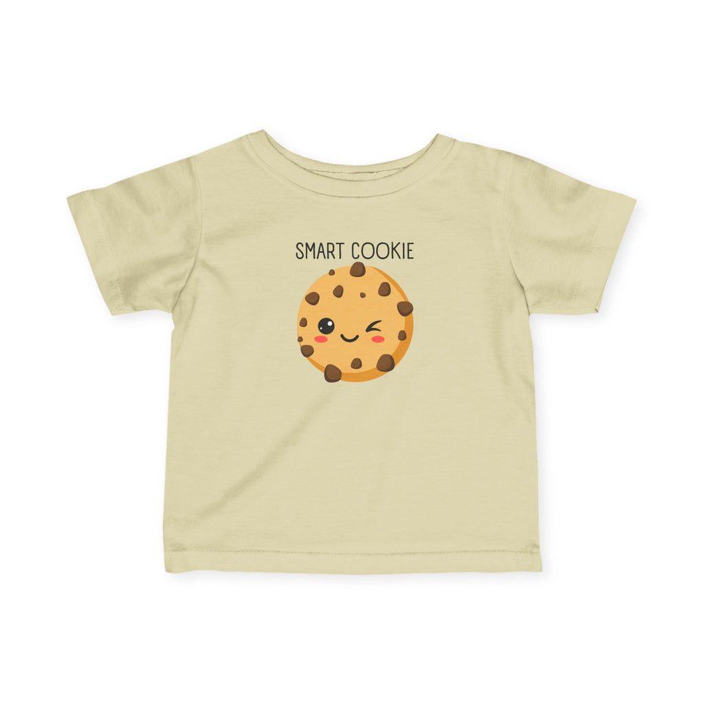 Childrens Short Sleeve Shirt Smart Cookie Infant Fine Jersey Tee
