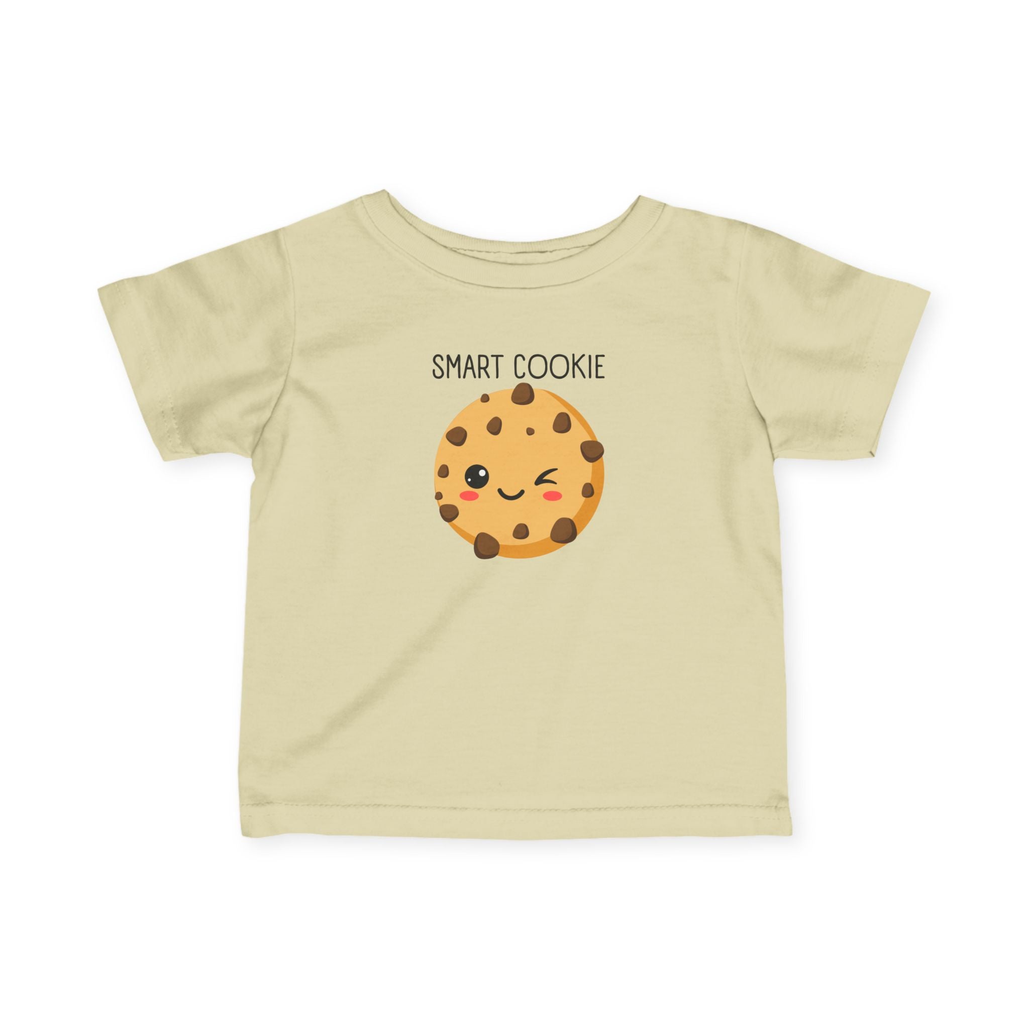 Childrens Short Sleeve Shirt Smart Cookie Infant Fine Jersey Tee