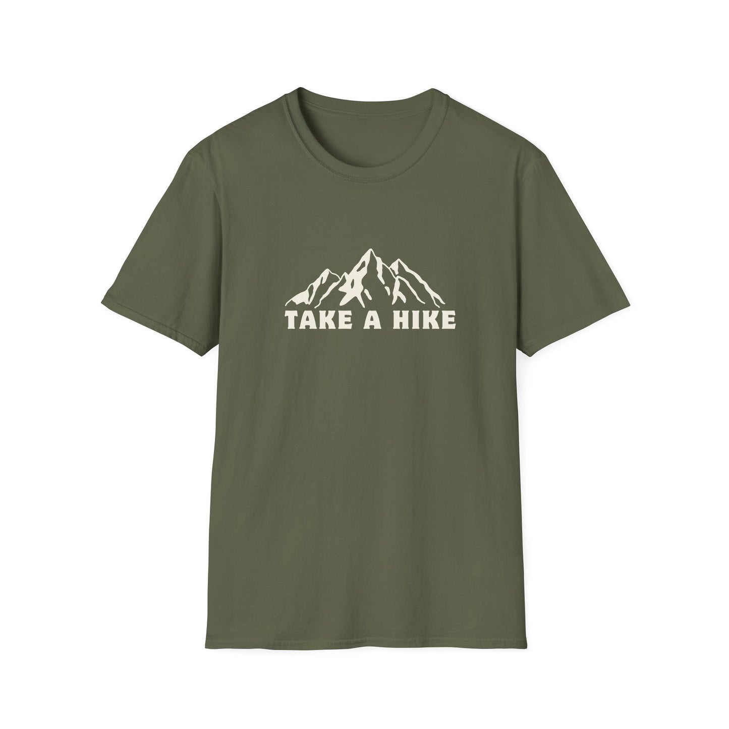 T-Shirt Outdoor Hiking Graphic Tee Take a Hike Mountain